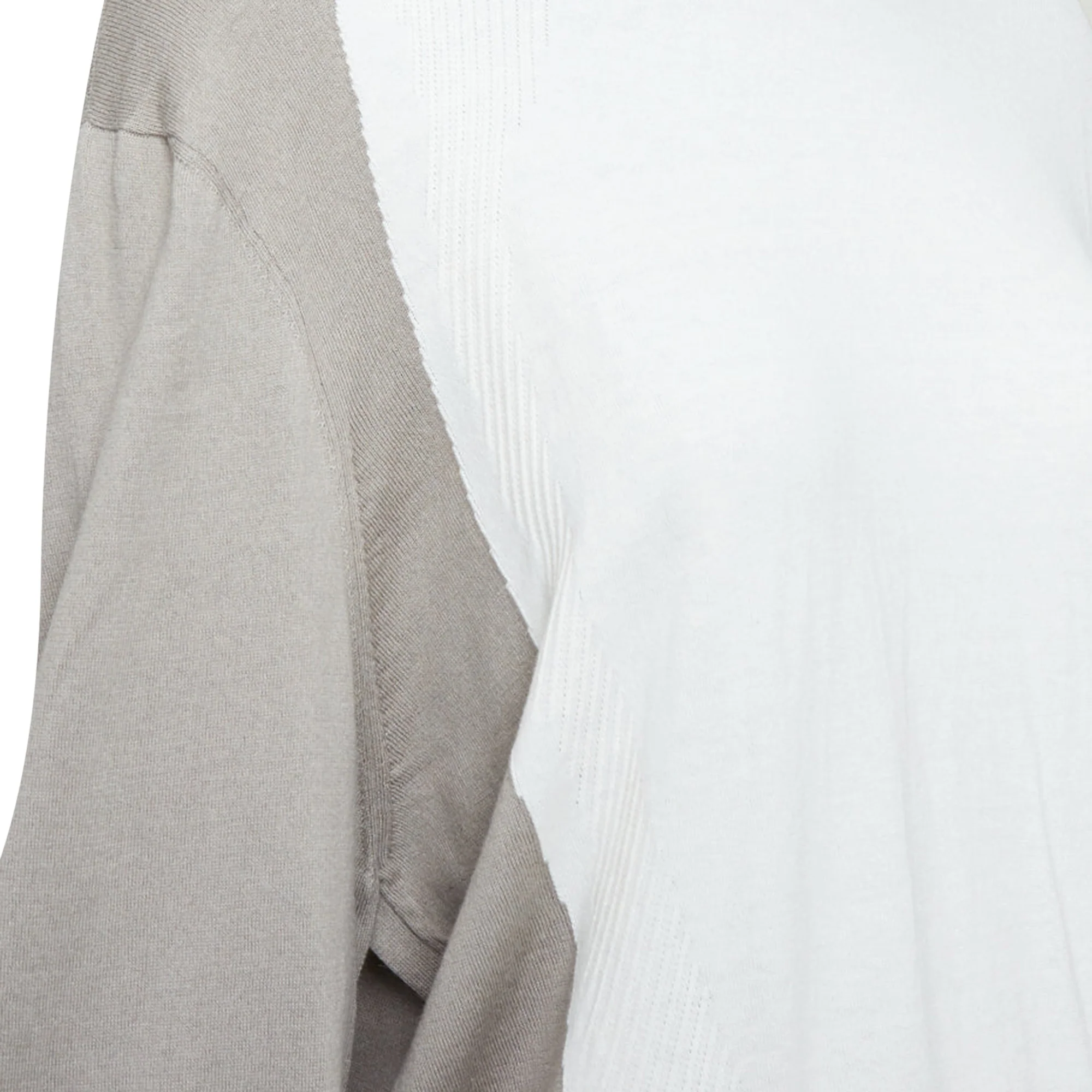 Women's Hermes cotton cashmere colorblocked crew sweater - Image 6
