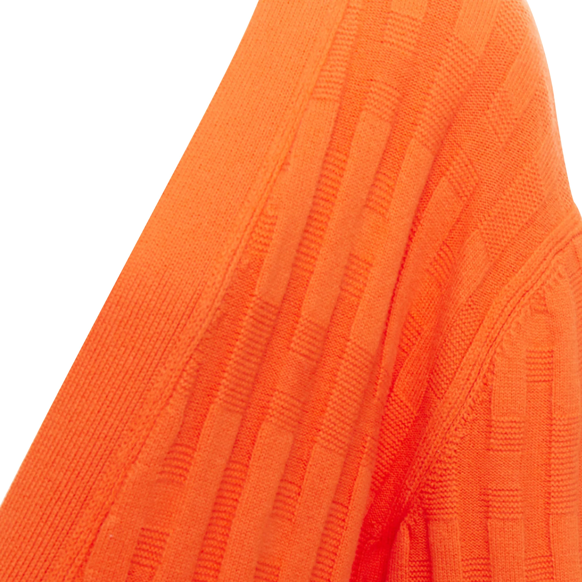 Women's Hermes H Intarsia Wool Oversized Cardigan - Image 8