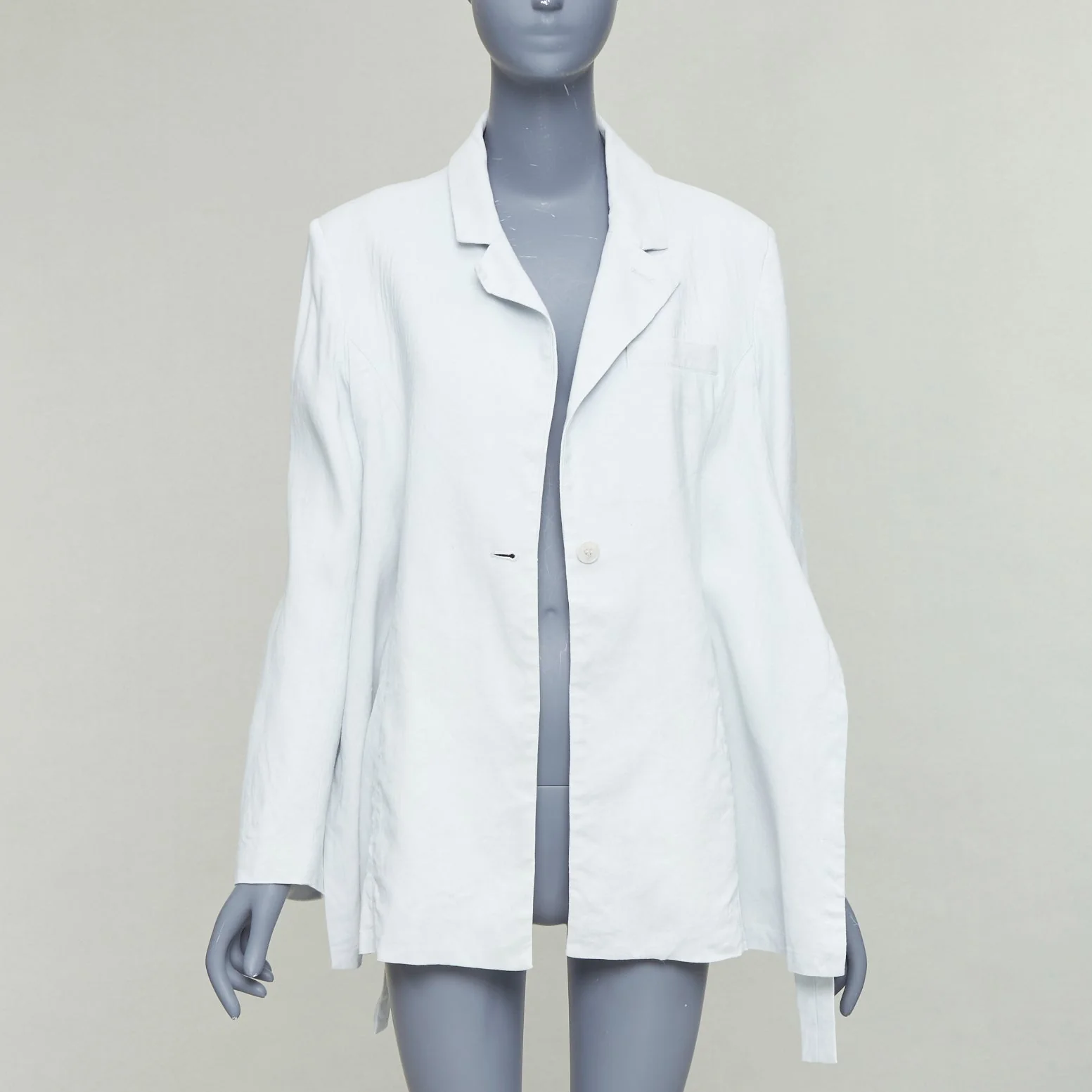 Women's Jacquemus Le Coup De Soleil hemp virgin wool blend blazer - Image 9