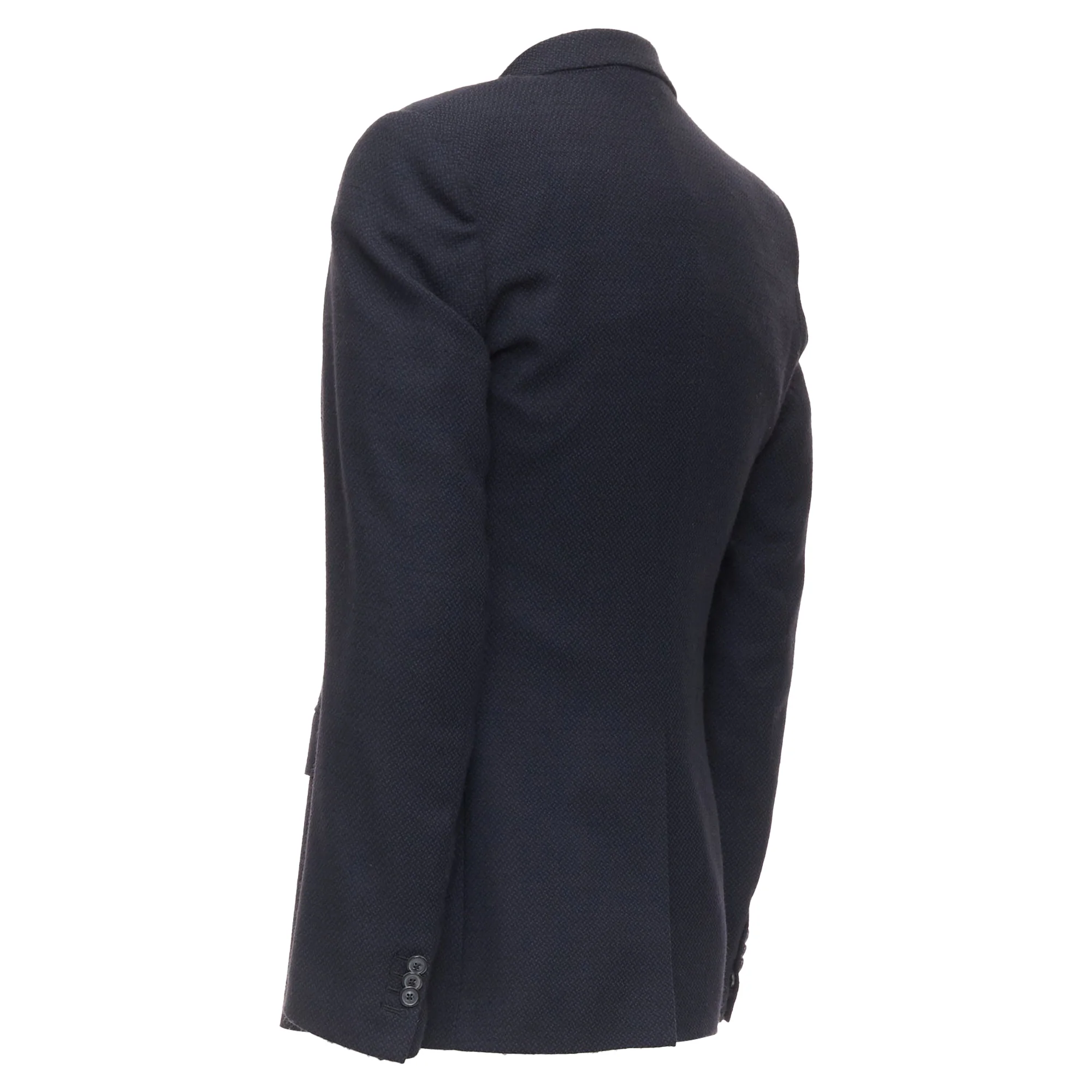 Men's Maison Margiela Line 14 wool shoulder padded boxy blazer - Image 6