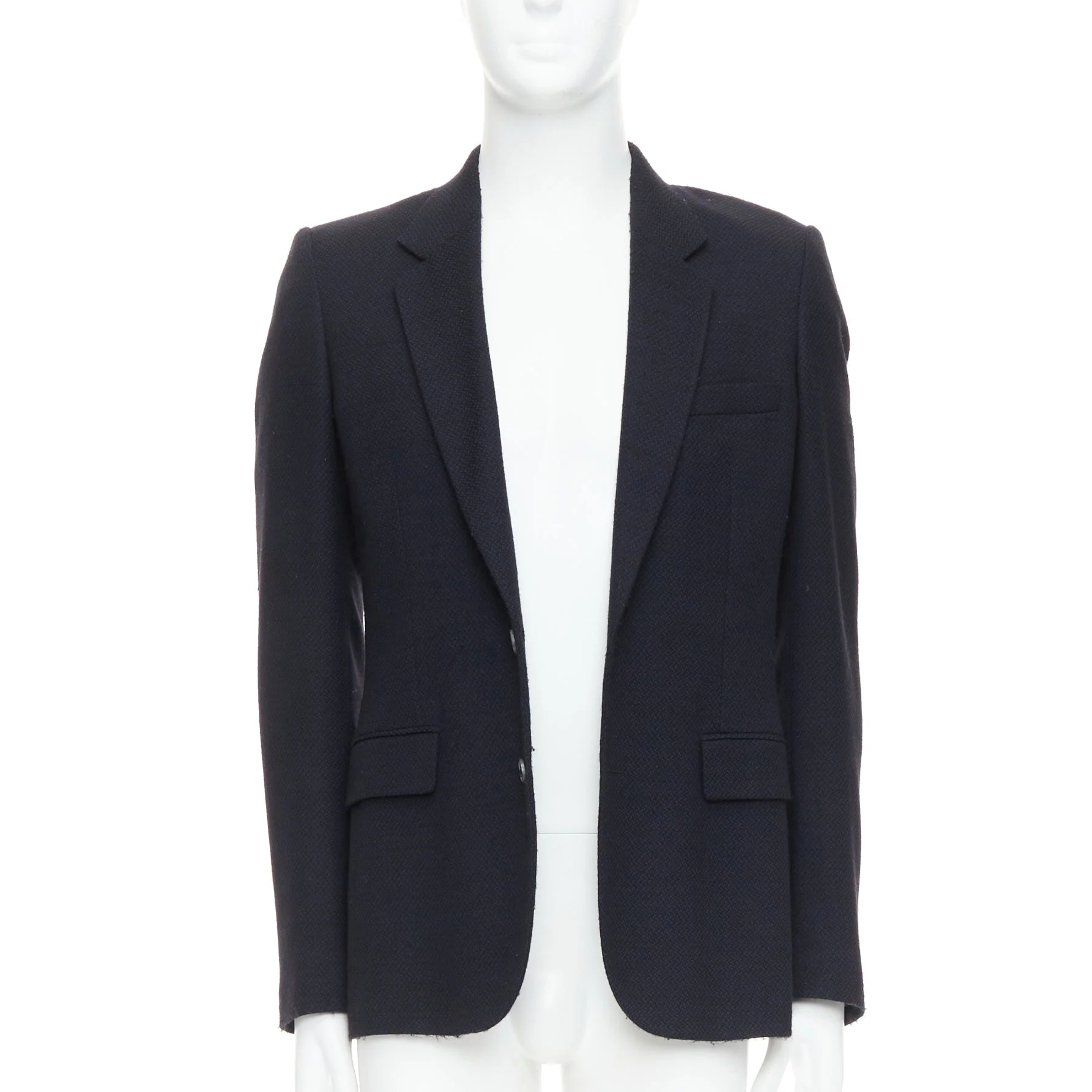 Men's Maison Margiela Line 14 wool shoulder padded boxy blazer - Image 7