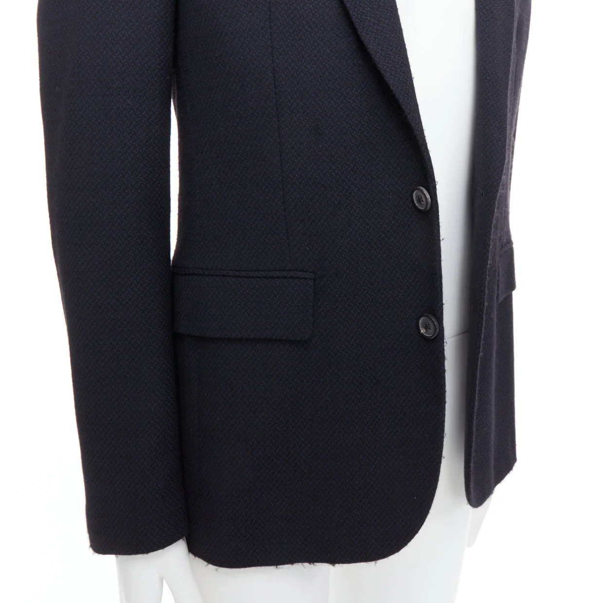 Men's Maison Margiela Line 14 wool shoulder padded boxy blazer - Image 8