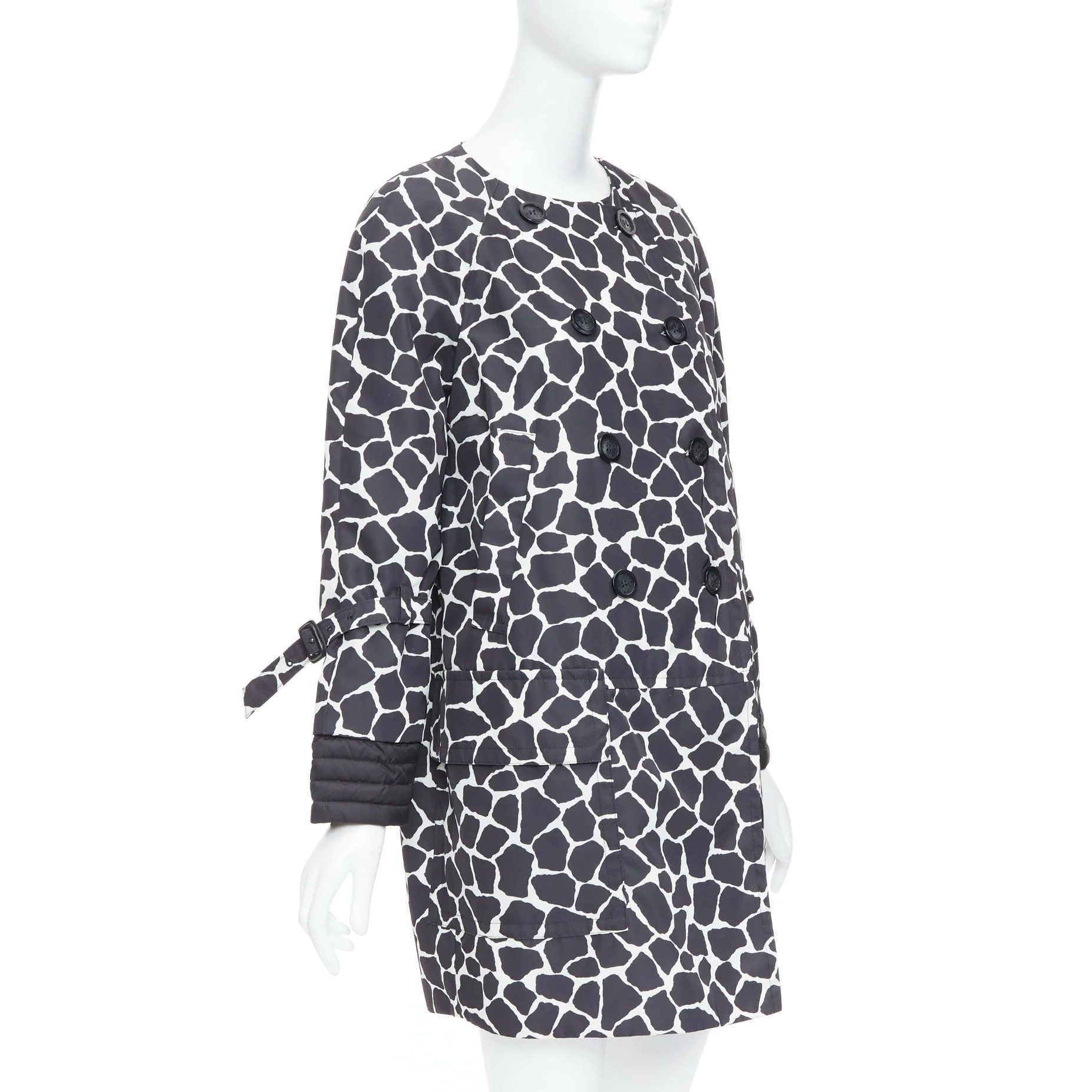 Women's Moncler Premiere Chagall Giubotto giraffe spot print down jacket - Image 10