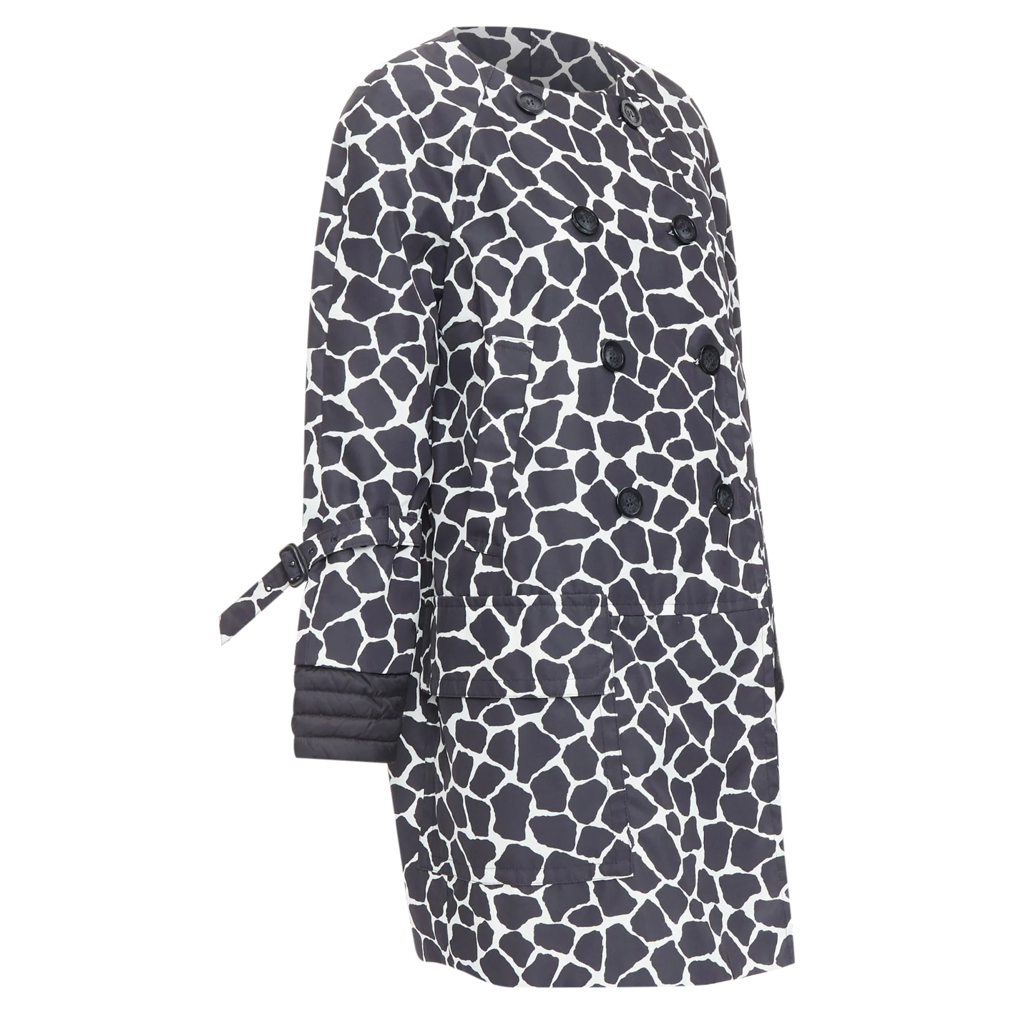 Women's Moncler Premiere Chagall Giubotto giraffe spot print down jacket - Image 4