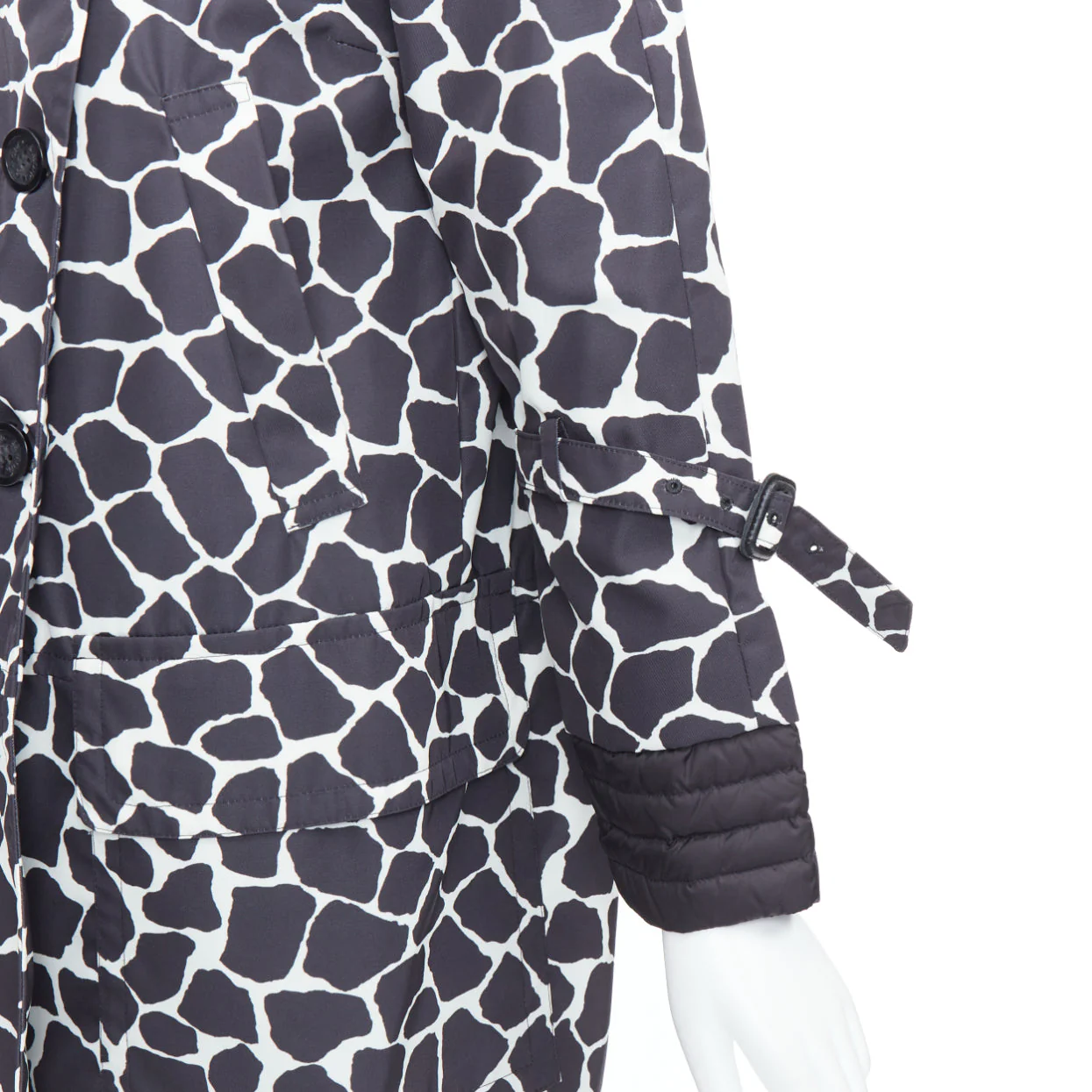 Women's Moncler Premiere Chagall Giubotto giraffe spot print down jacket - Image 8