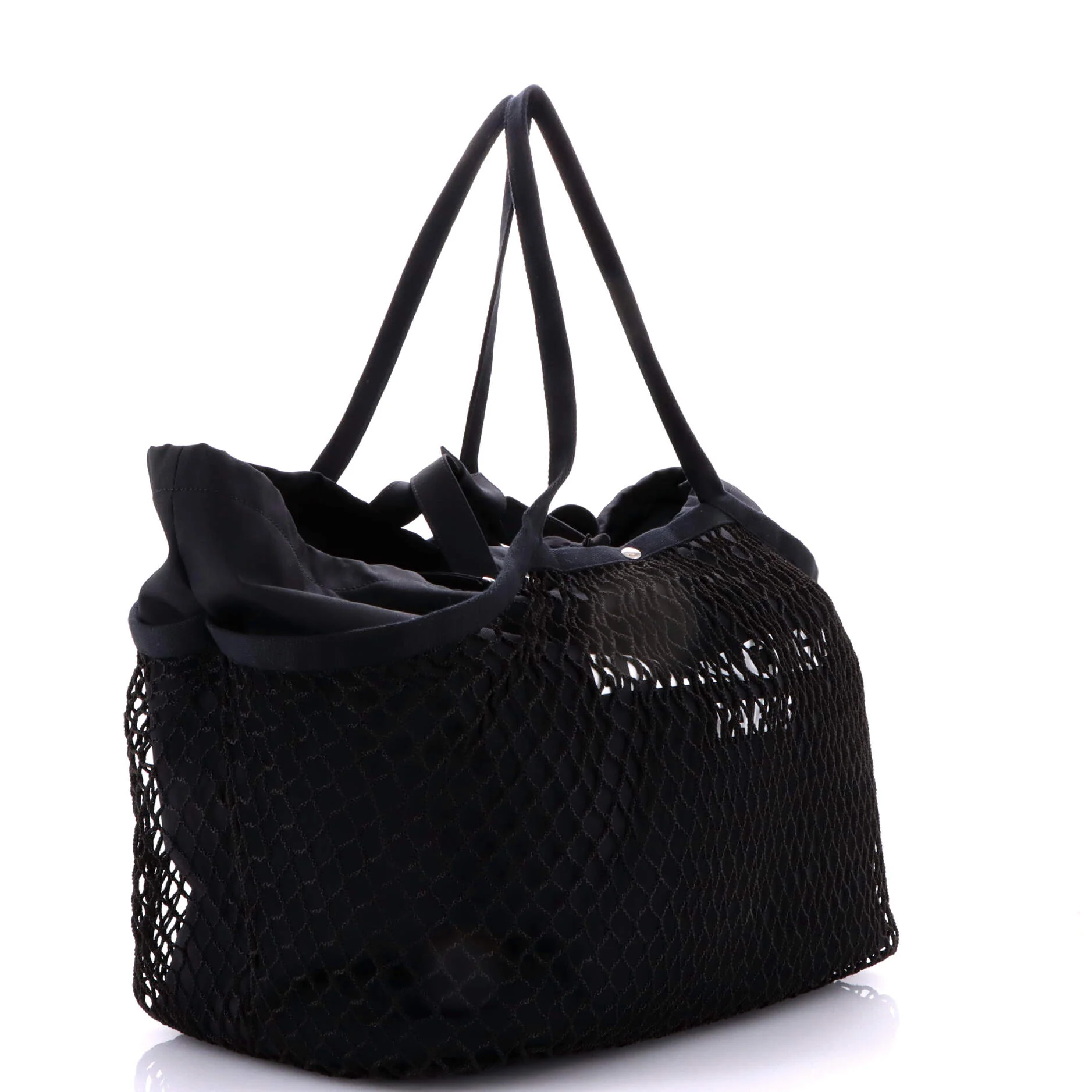 24/7 Drawstring Tote Mesh and Canvas Medium - Image 3