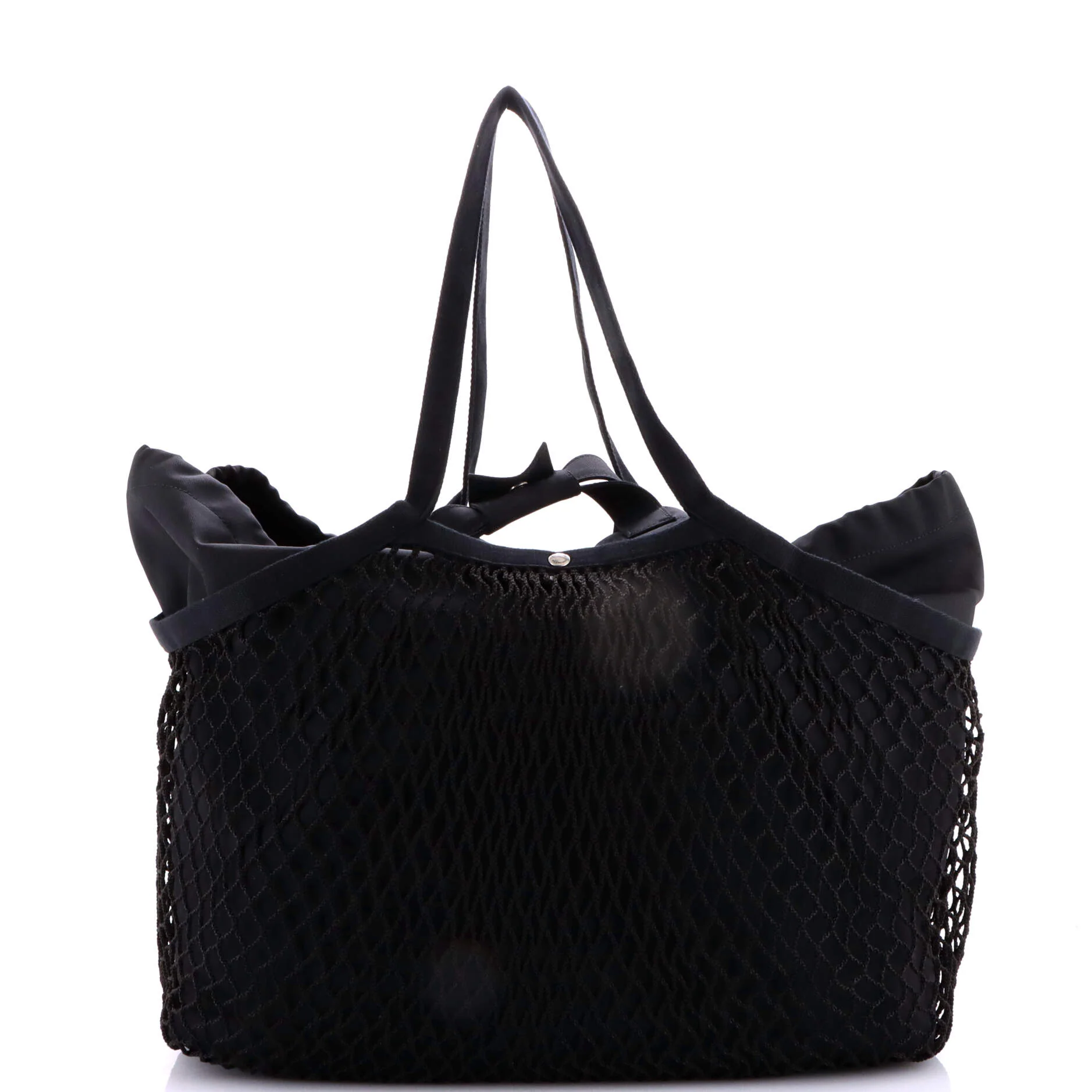 24/7 Drawstring Tote Mesh and Canvas Medium - Image 4