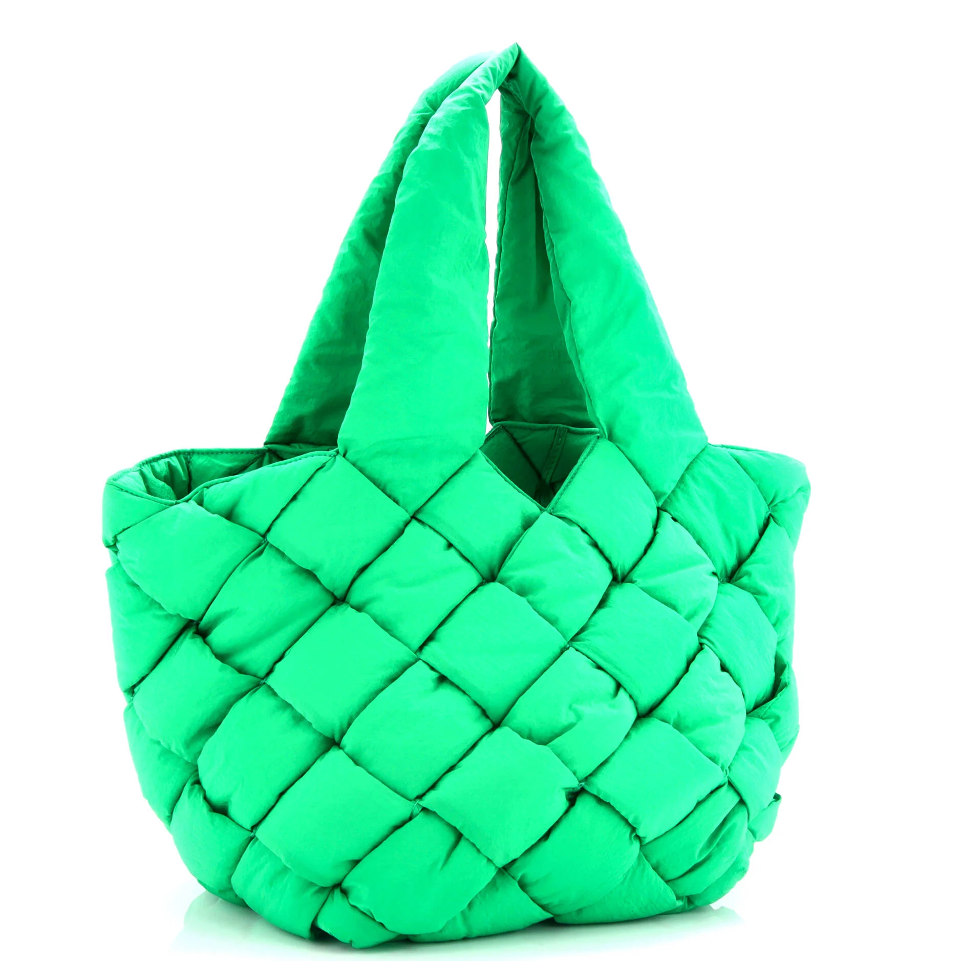 Cassette Paper Tote Intrecciato Nylon - Image 3
