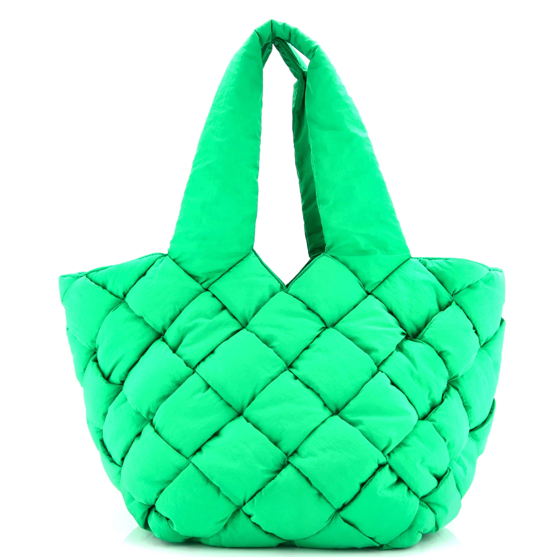 Cassette Paper Tote Intrecciato Nylon - Image 4