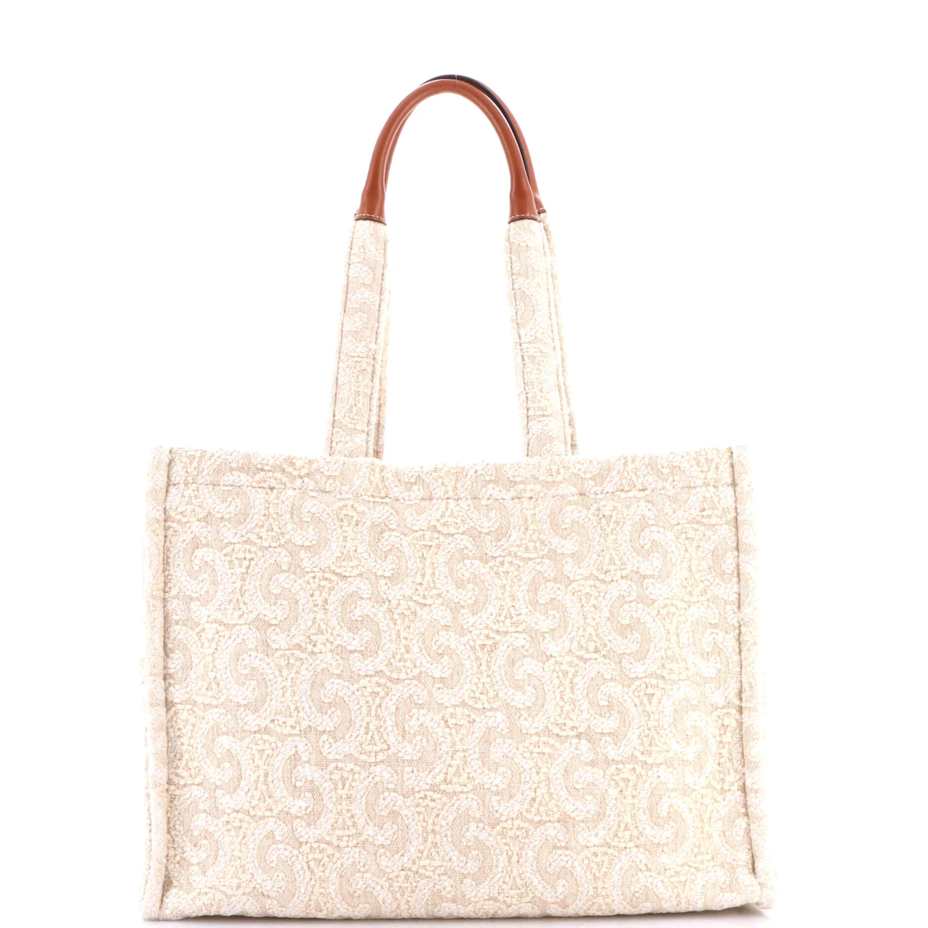 Cabas Thais Tote Triomphe Wool Large - Image 3