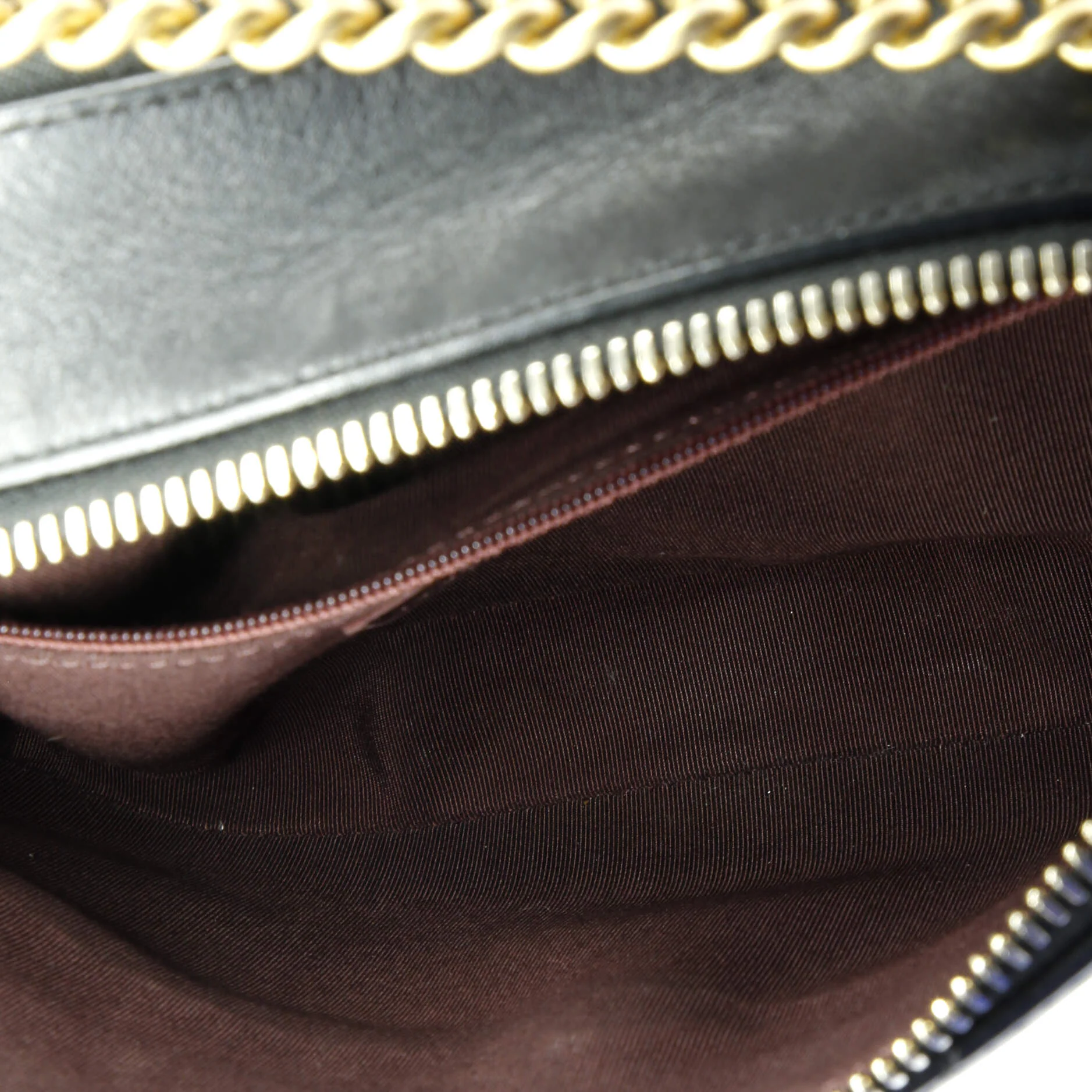 Button Up Camera Case Quilted Calfskin with Grosgrain Small - Image 5