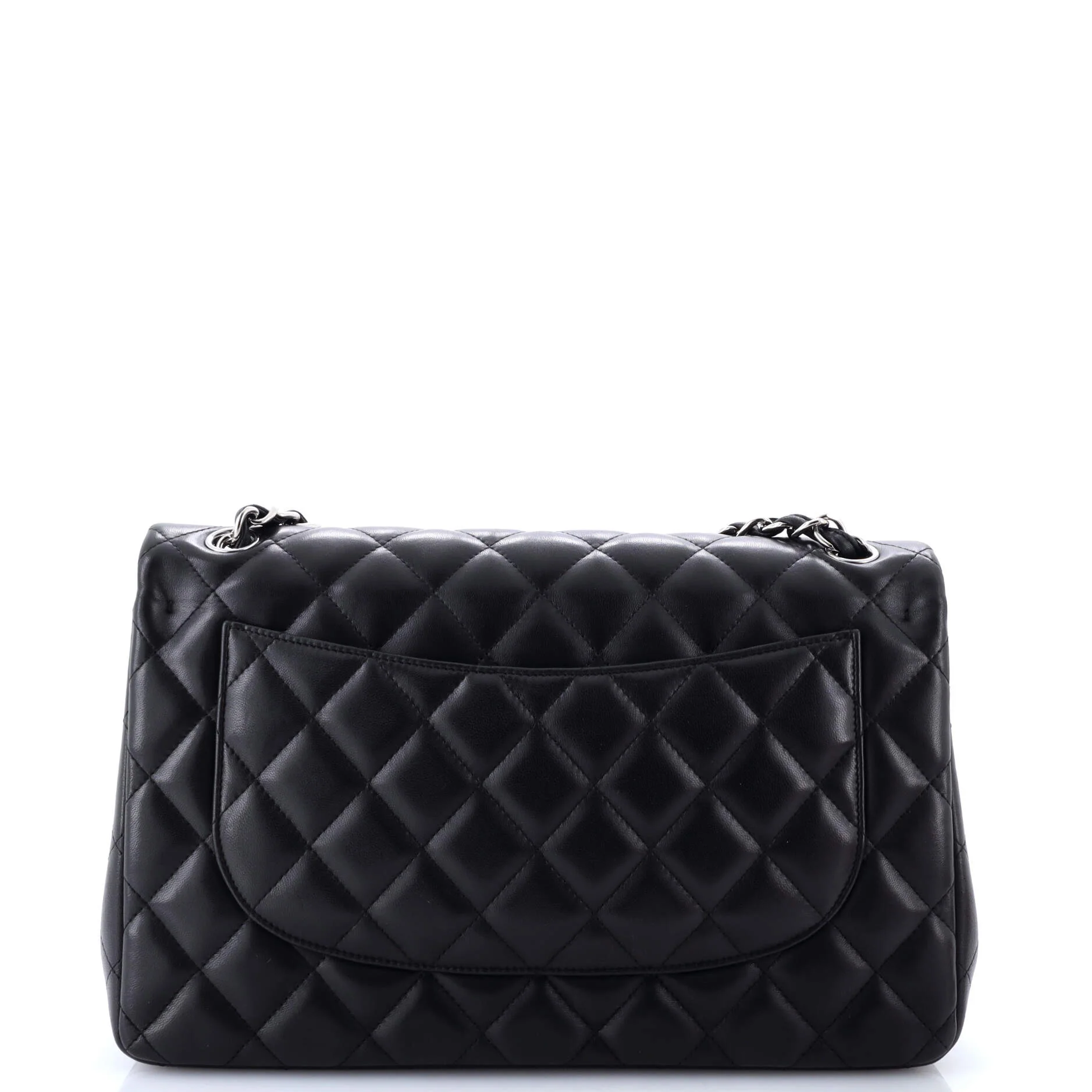 Classic Double Flap Bag Quilted Lambskin Jumbo - Image 3