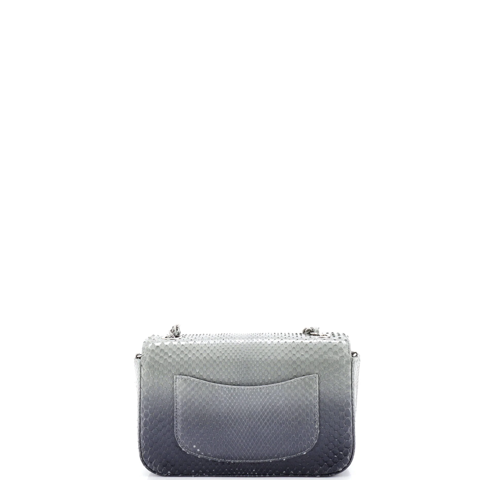 Classic Single Flap Bag Python Mini - Image 3