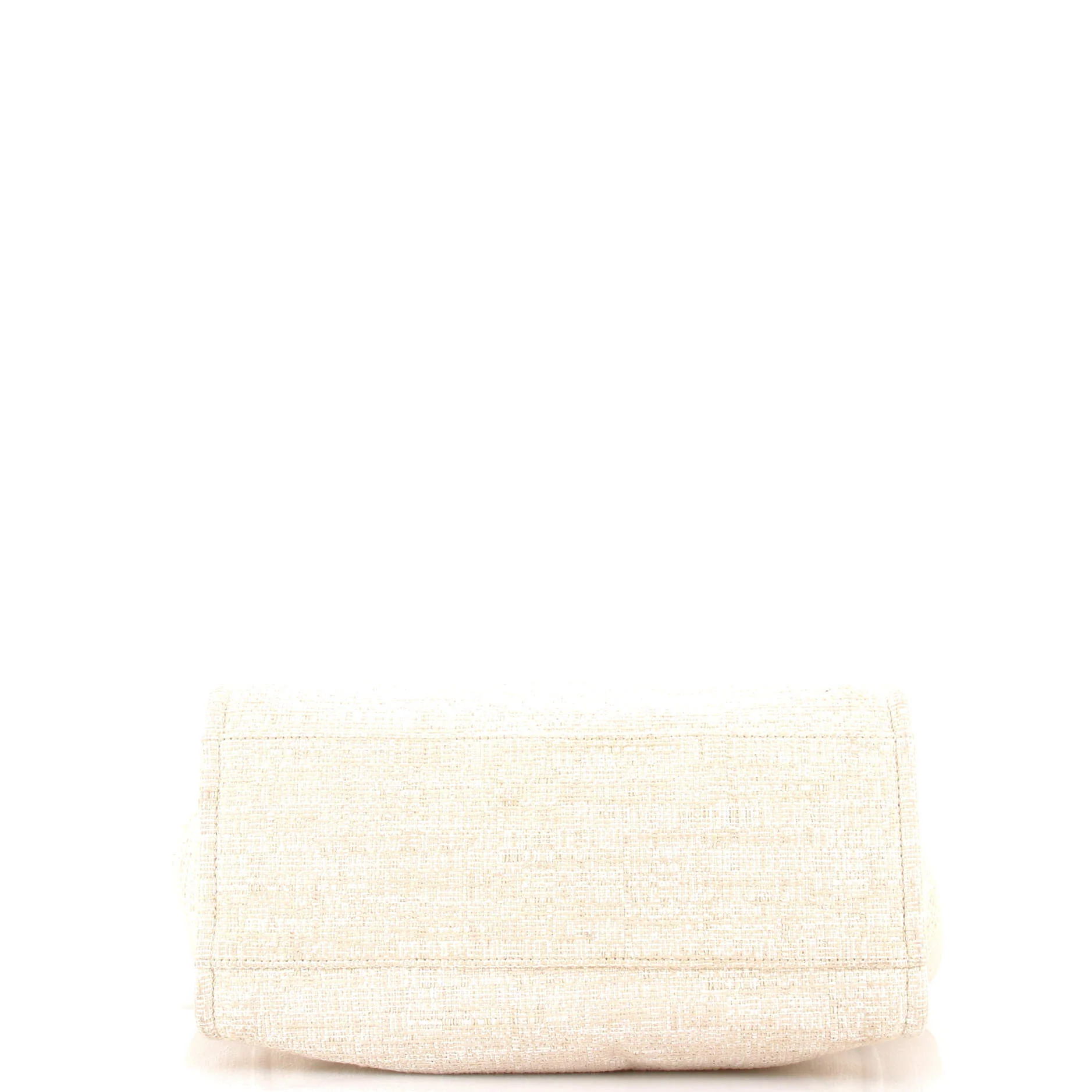 Deauville Tote Raffia with Glitter Detail Medium - Image 4
