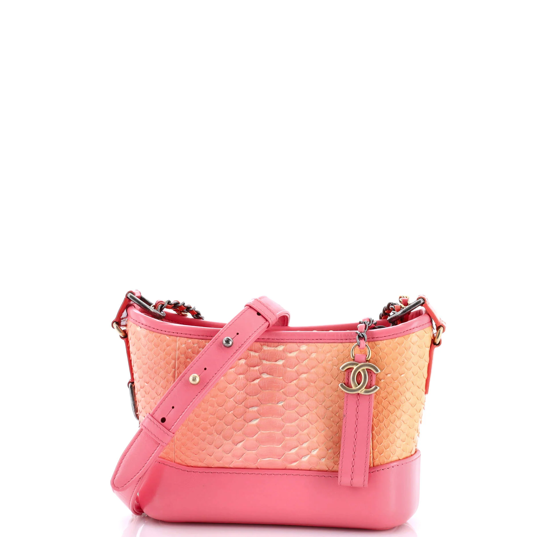 Gabrielle Hobo Python Small - Image 4