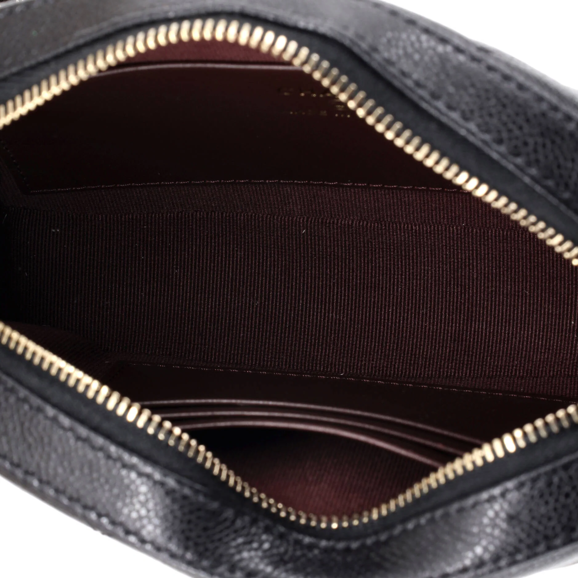Slip Pocket Camera Case Bag Quilted Caviar Mini - Image 5