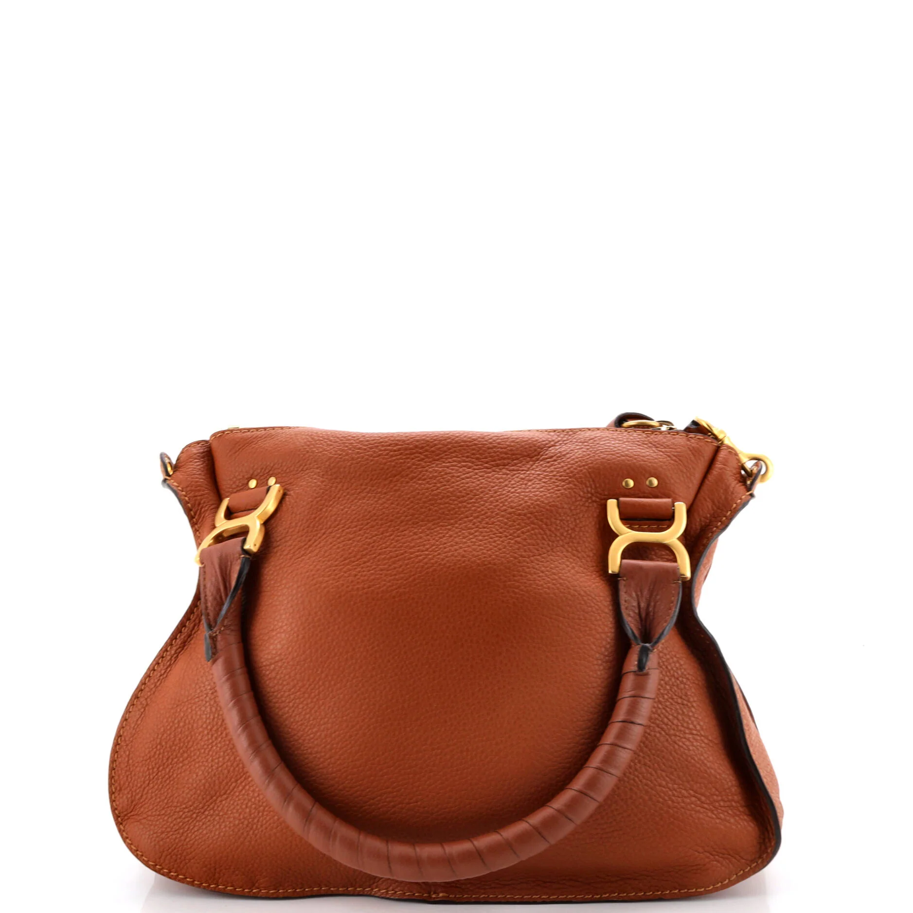 Marcie Satchel Leather Medium - Image 3