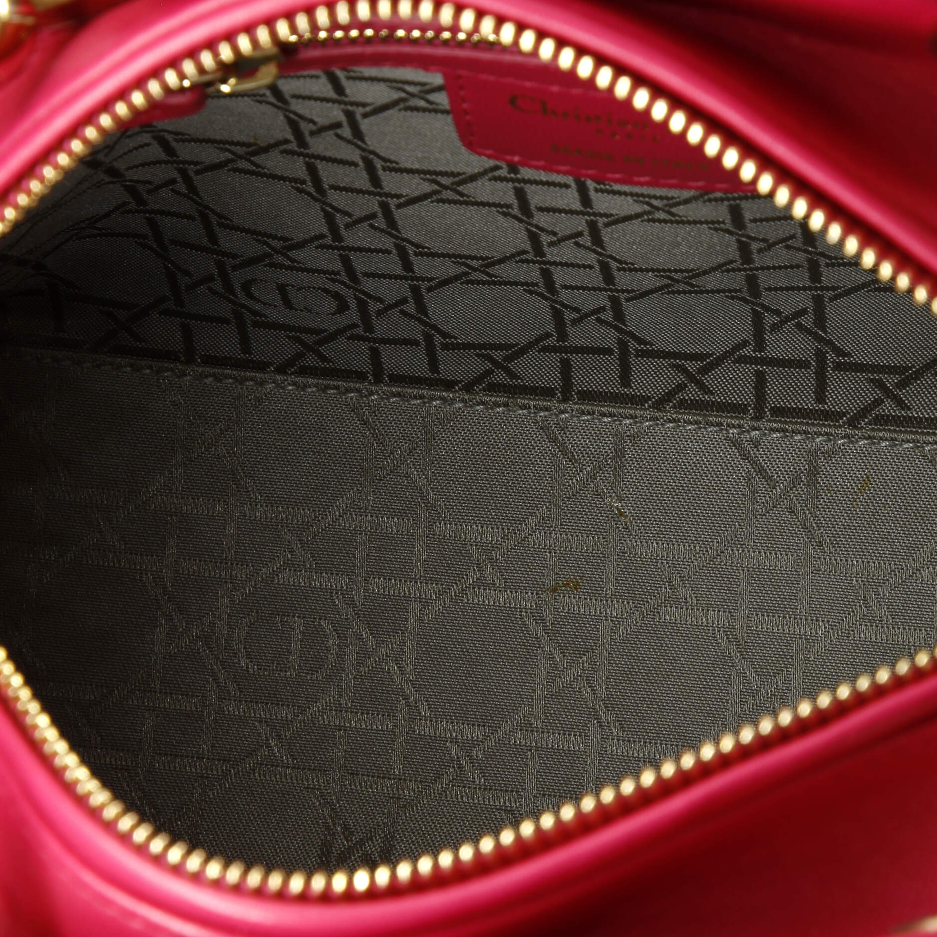 Lady Dior Bag Cannage Quilt Lambskin Medium - Image 5