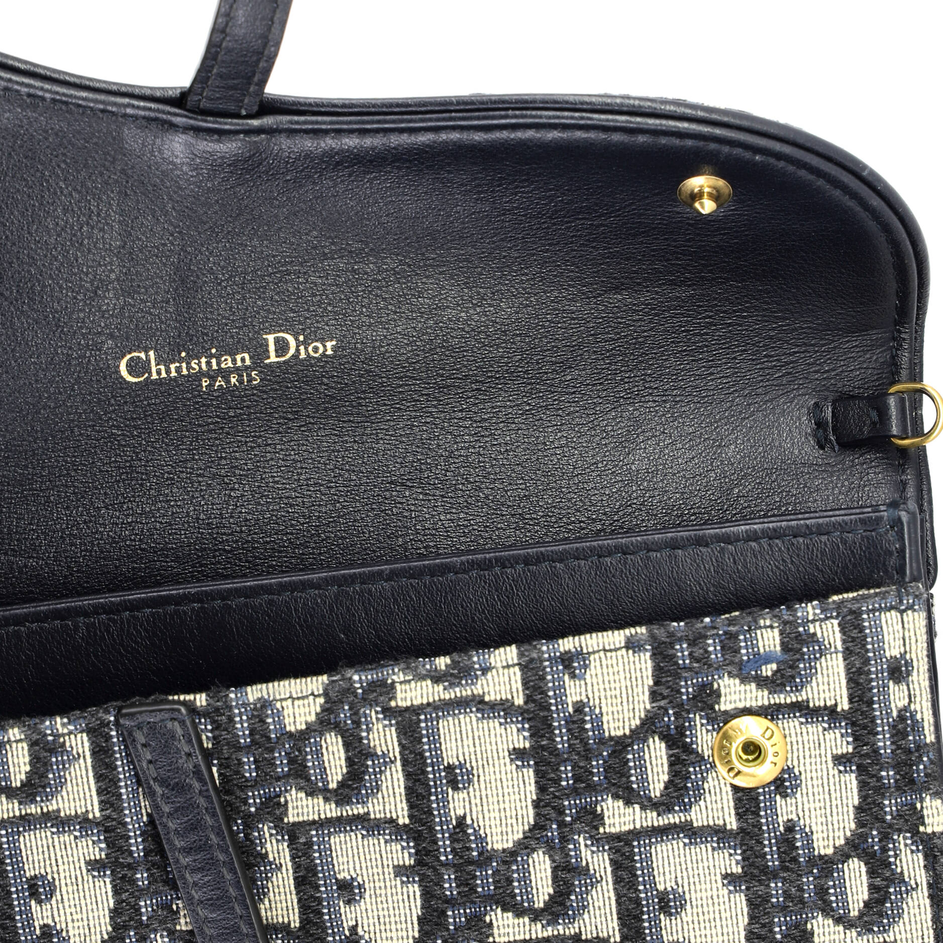 Saddle Chain Wallet Oblique Canvas - Image 8