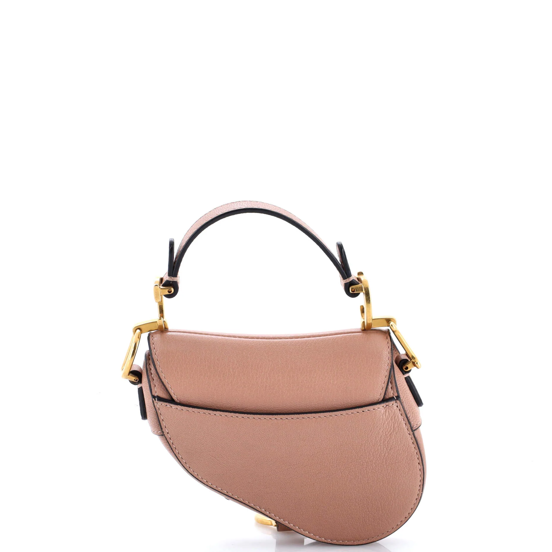 Saddle Handbag Leather Micro - Image 3