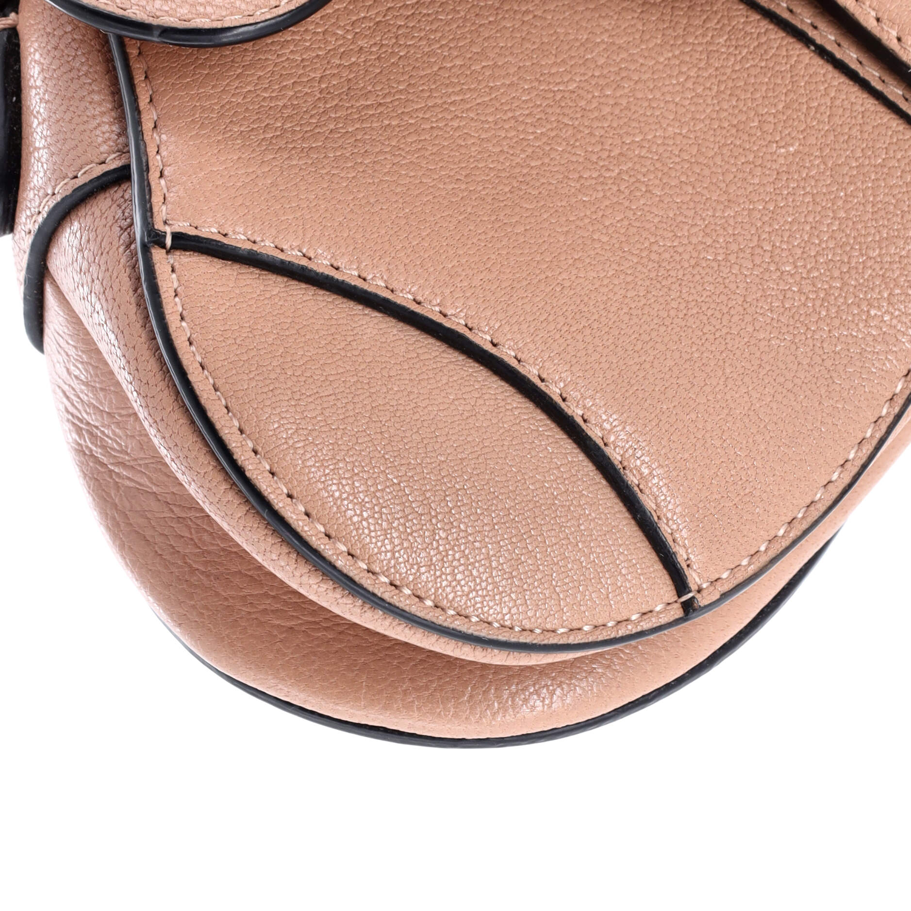 Saddle Handbag Leather Micro - Image 6