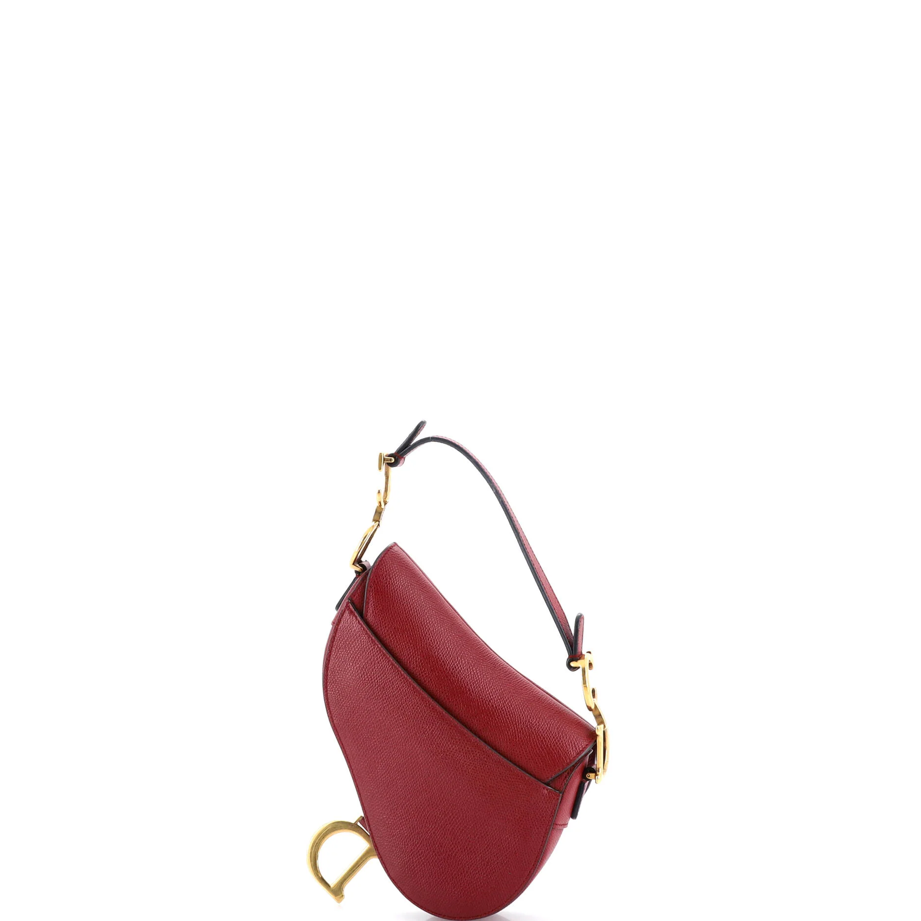 Saddle Handbag Leather Mini - Image 3
