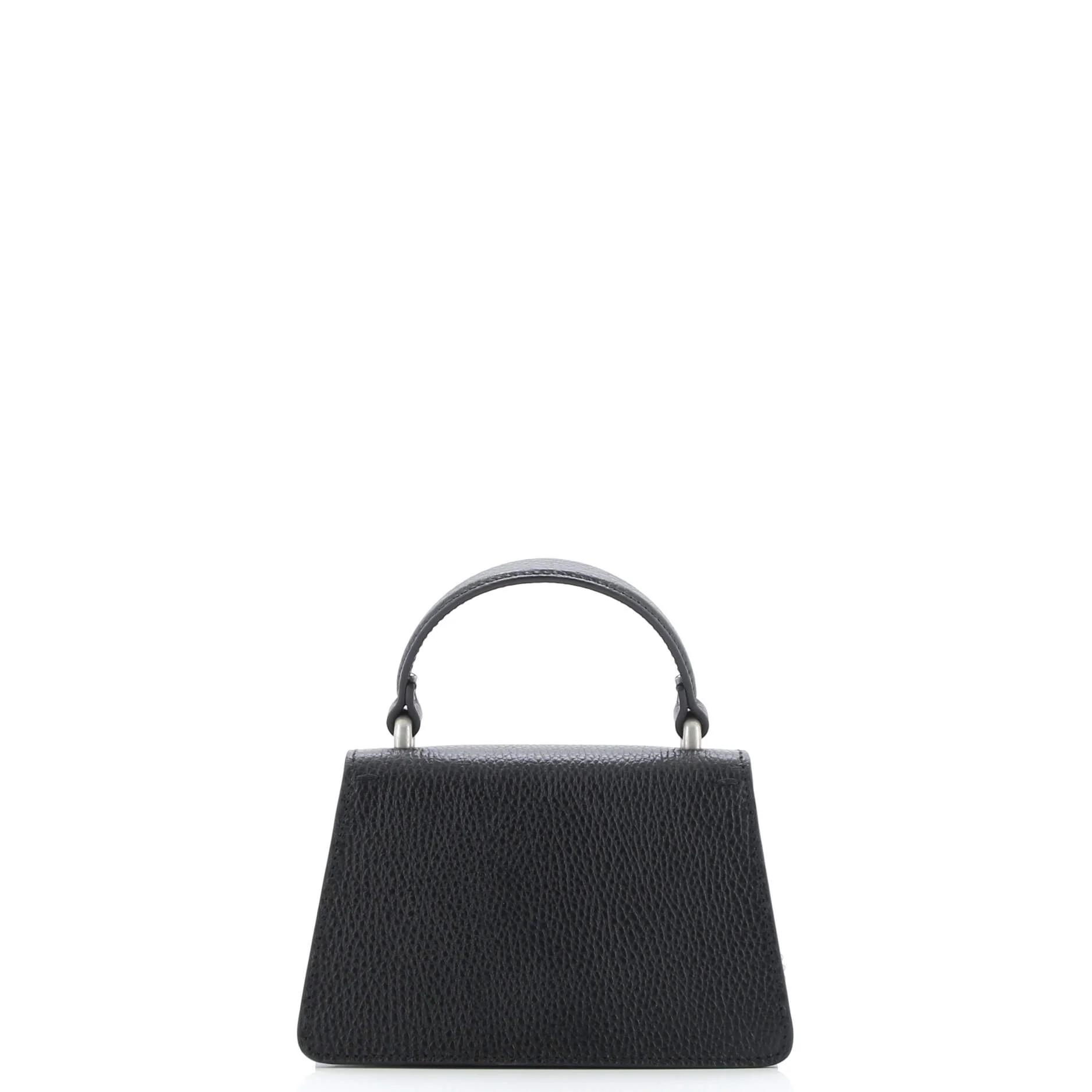 Dionysus Top Handle Bag Leather with Crystals Mini - Image 3