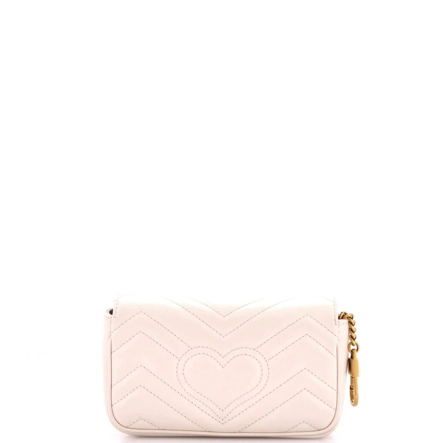 GG Marmont Flap Bag Matelasse Leather Super Mini - Image 3