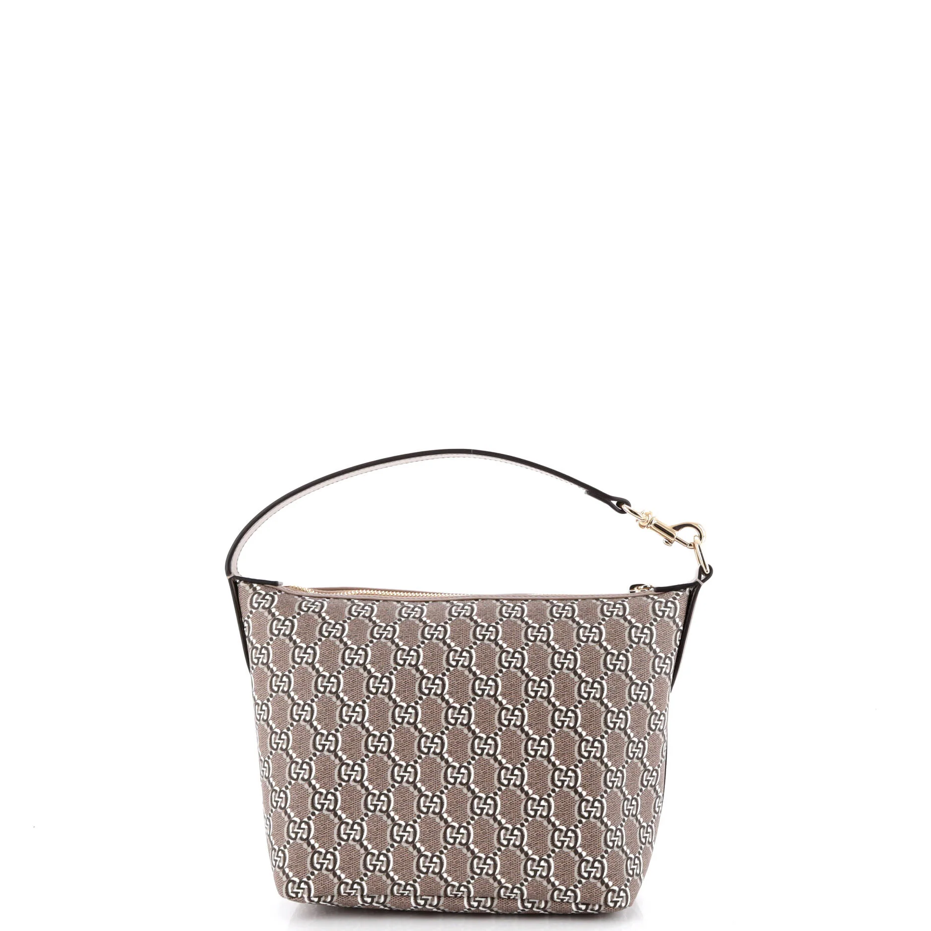 Ophidia Zip Shoulder Bag GG Shadow Coated Canvas Super Mini - Image 3