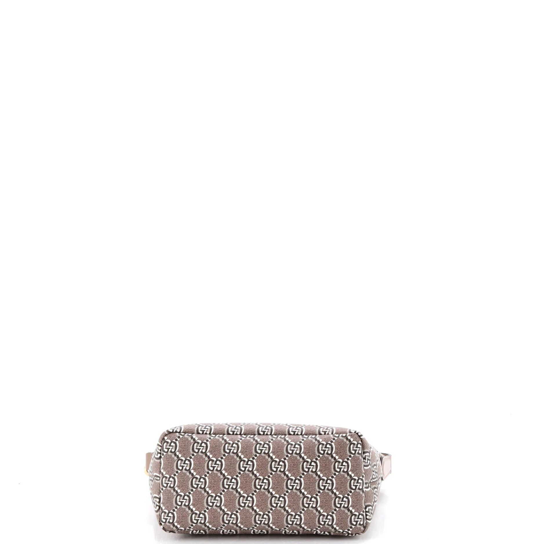 Ophidia Zip Shoulder Bag GG Shadow Coated Canvas Super Mini - Image 4