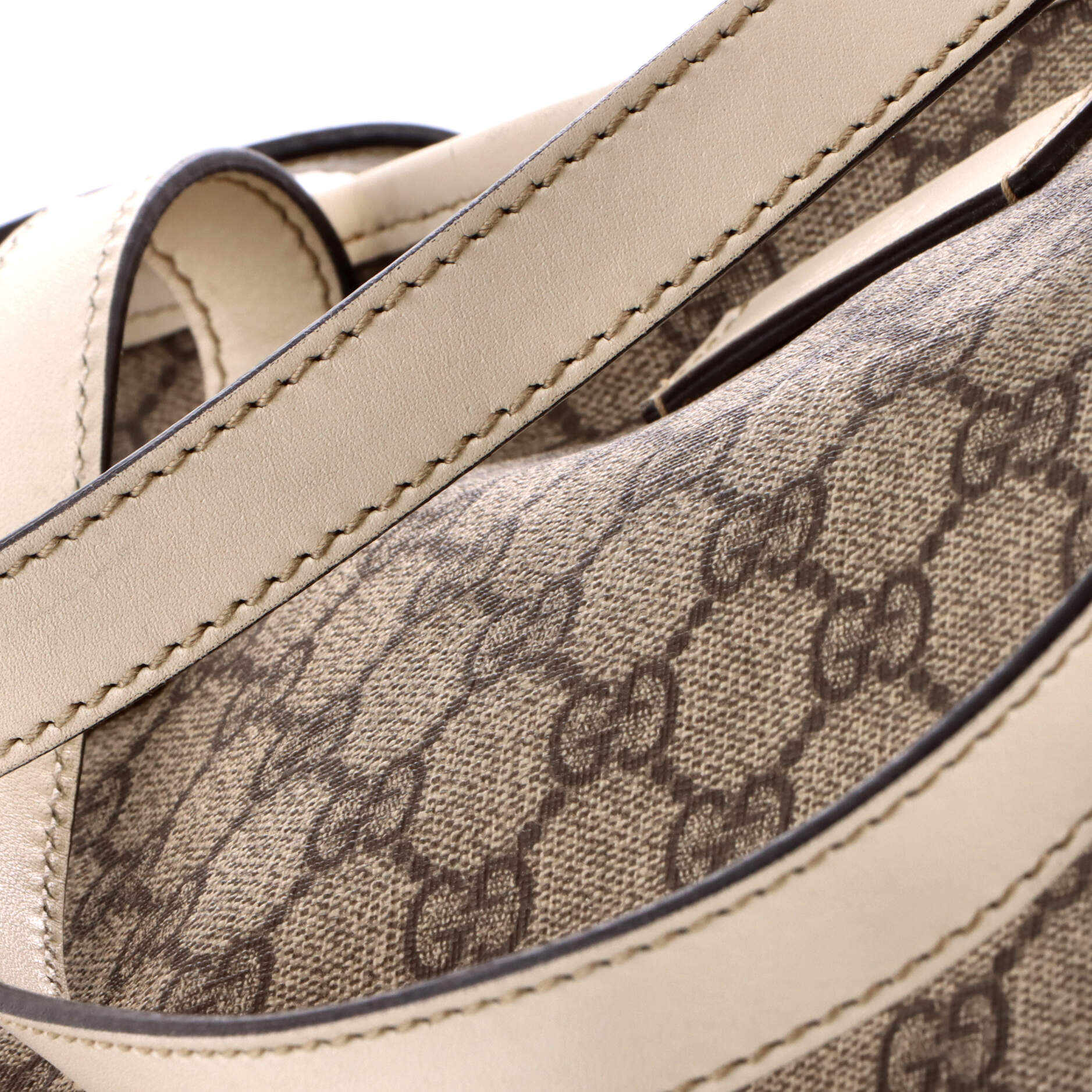 Plus Tote GG Coated Canvas with Leather Large - Image 6