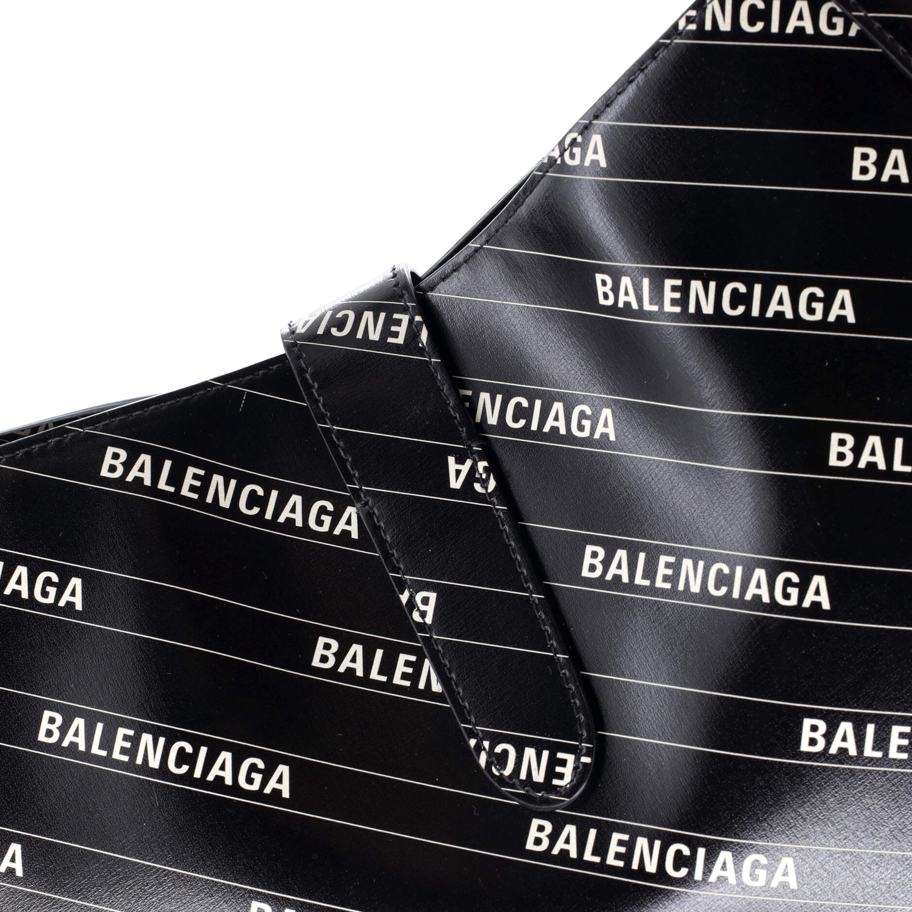 x Balenciaga The Hacker Project Jackie 1961 Hobo Printed Leather Medium - Image 7