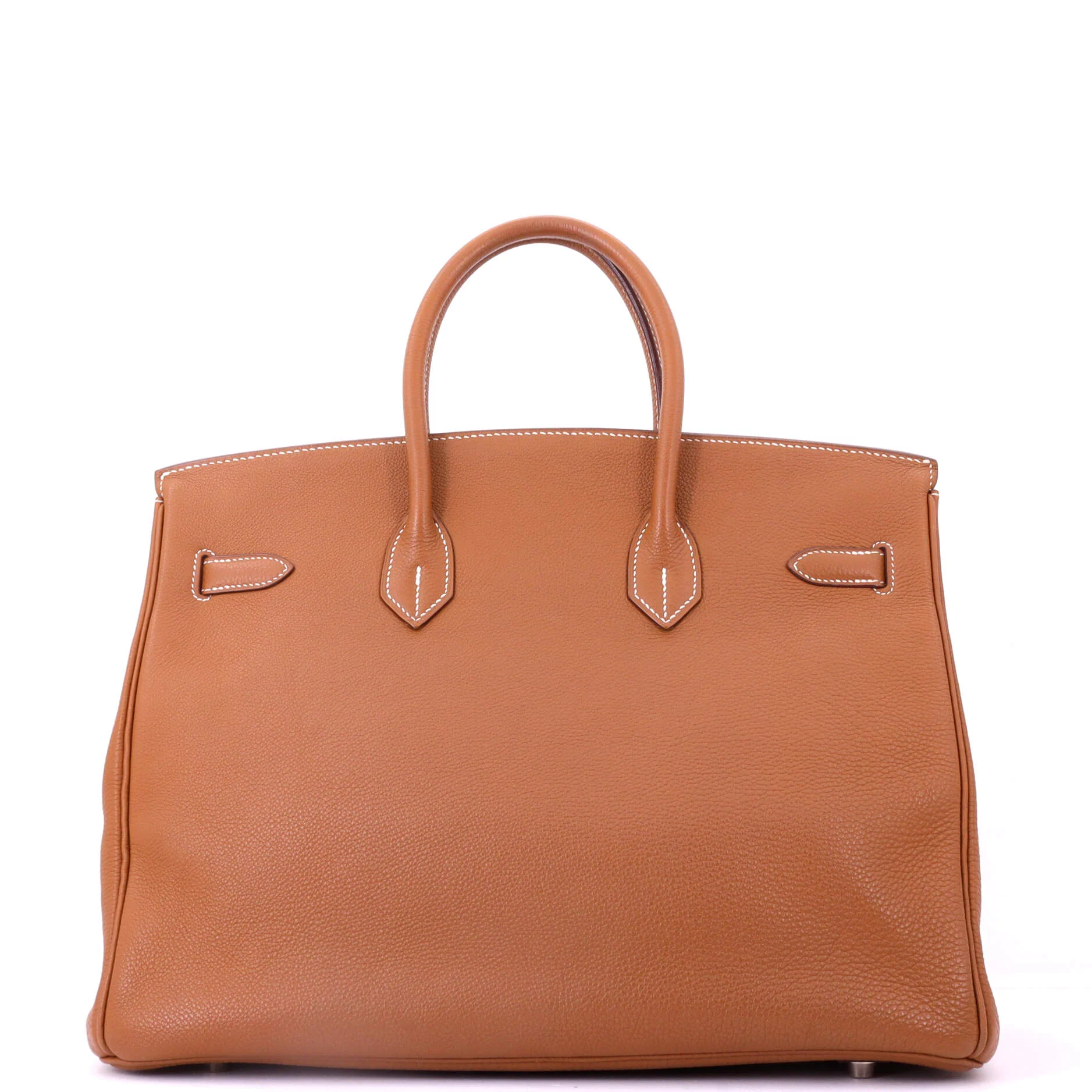 Birkin Handbag Gold Togo with Palladium Hardware 35 - Image 4