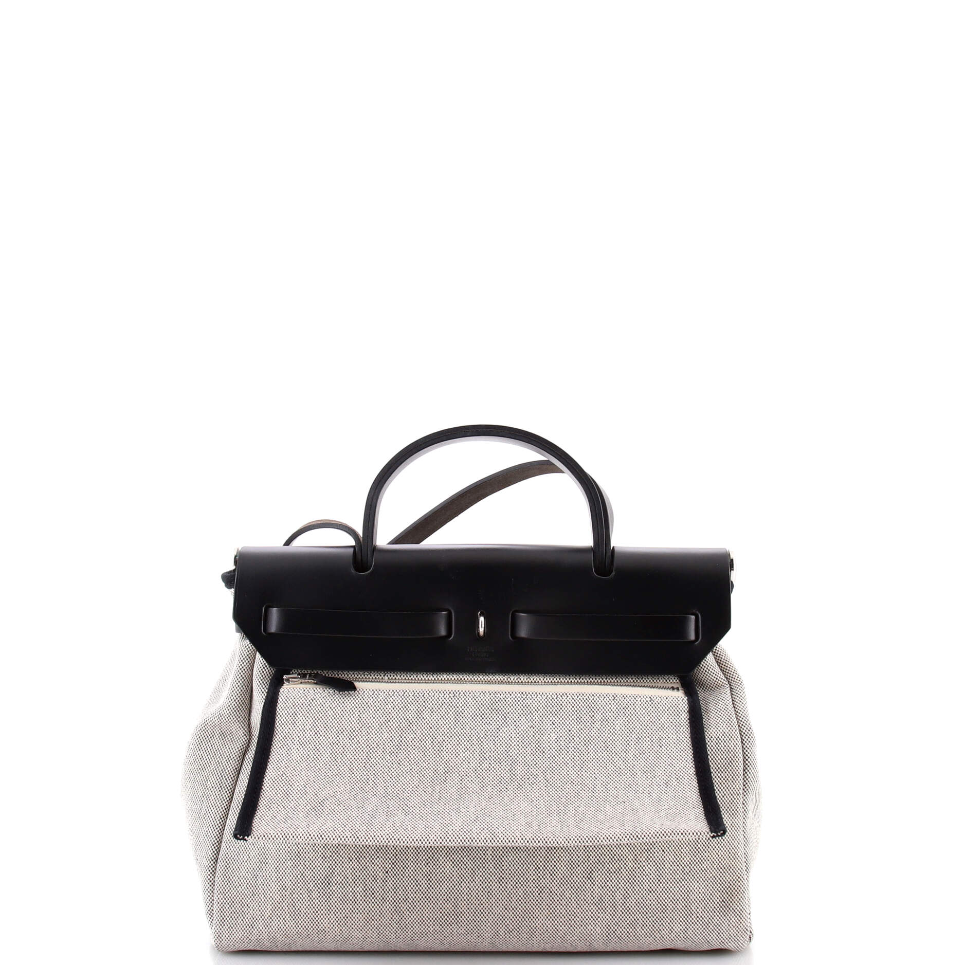 Herbag Zip Pegase Pop Toile and Leather 31 - Image 4