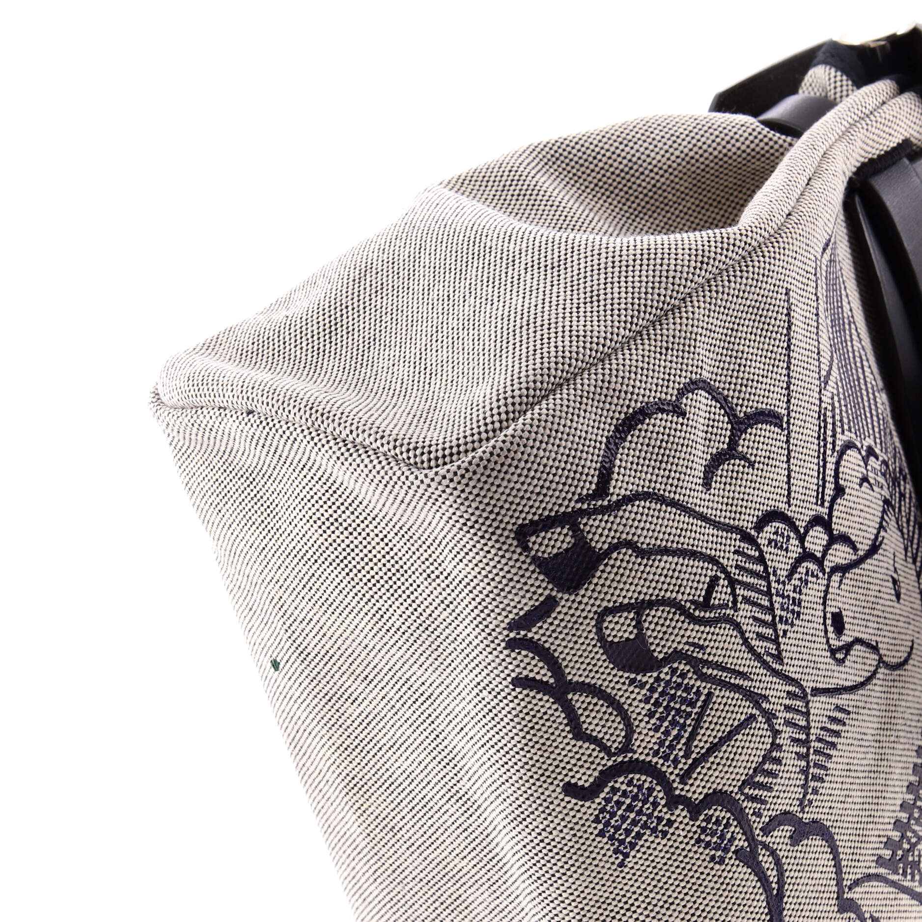 Herbag Zip Pegase Pop Toile and Leather 31 - Image 7