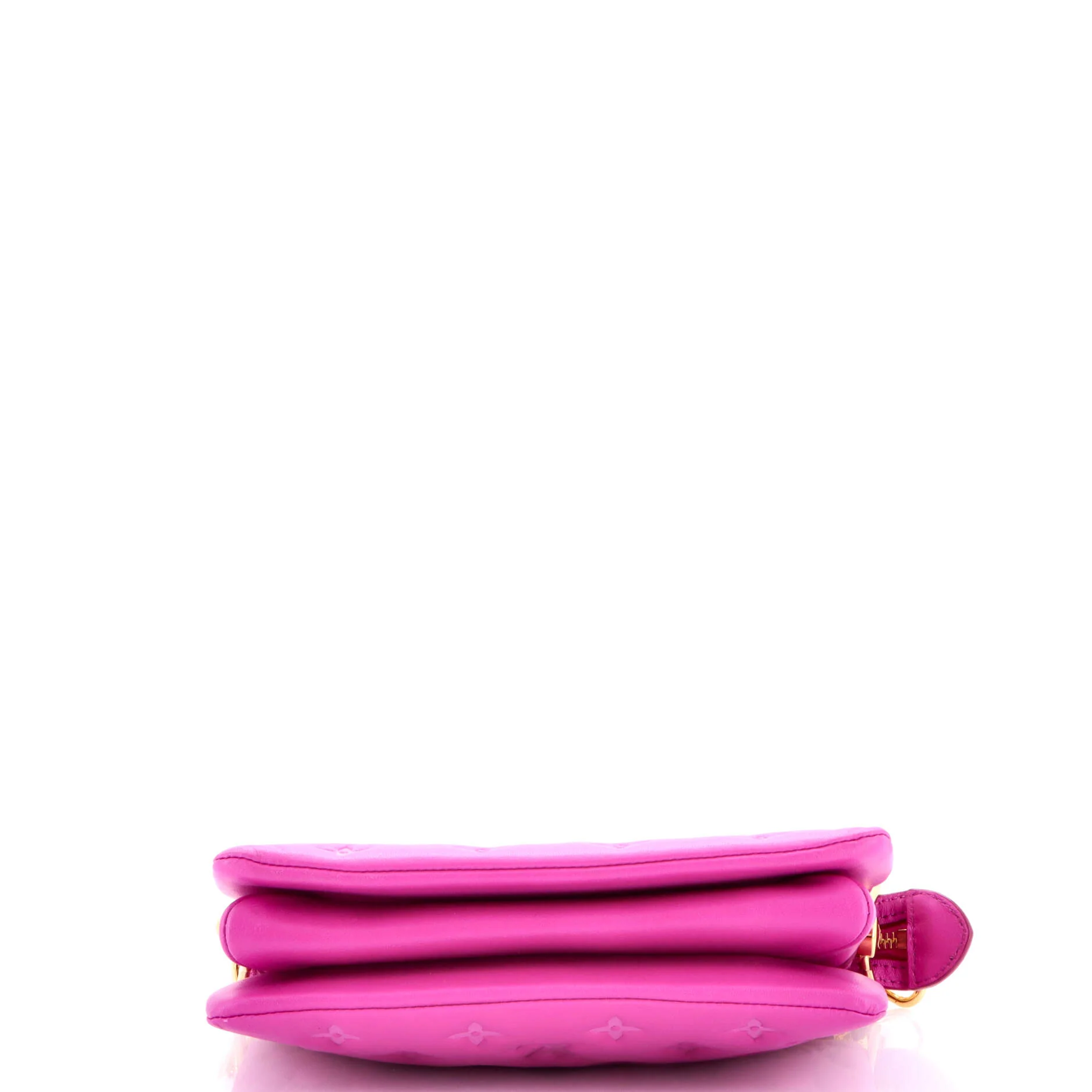 Coussin Bag Monogram Embossed Lambskin BB - Image 4