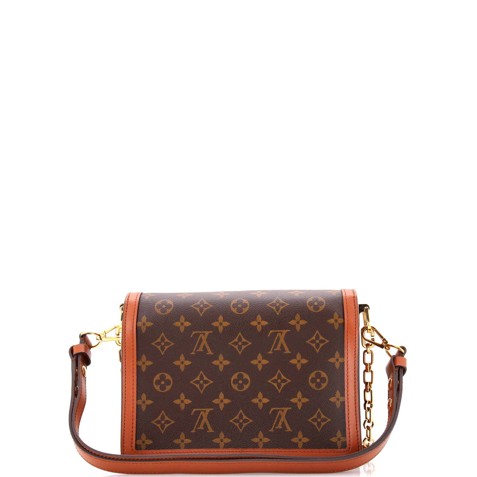 Dauphine Shoulder Bag Reverse Monogram Canvas MM - Image 3