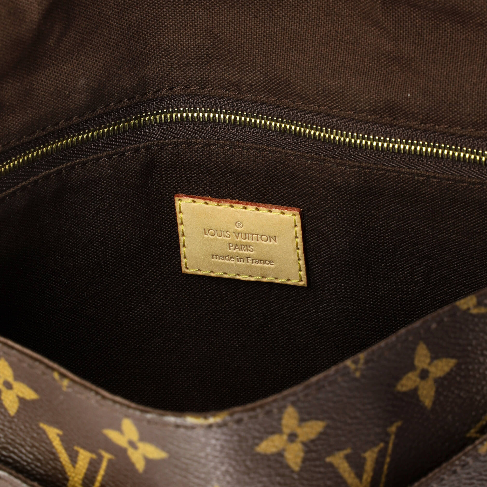 Menilmontant Handbag Monogram Canvas PM - Image 6