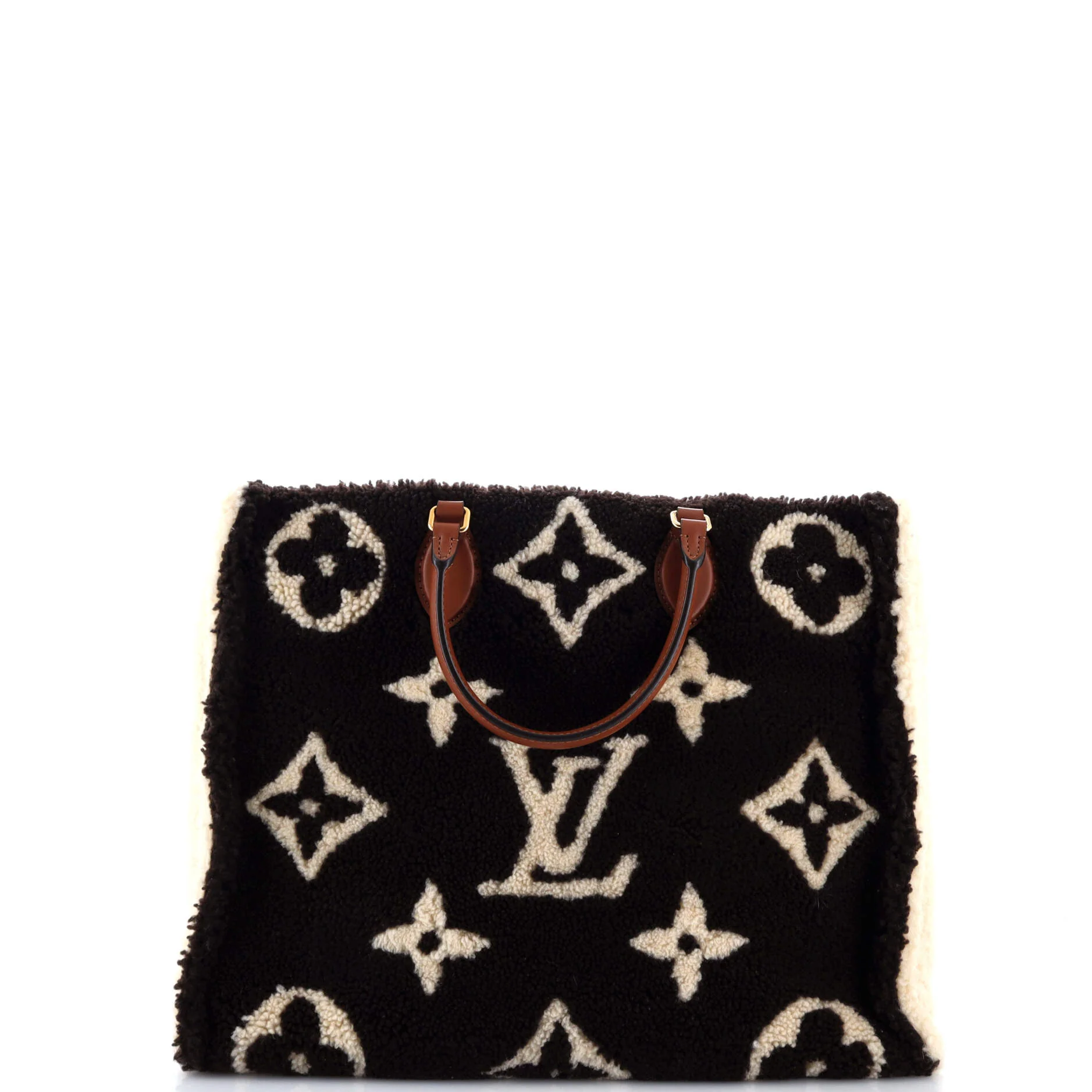 OnTheGo Tote Monogram Giant Teddy Fleece GM - Image 3