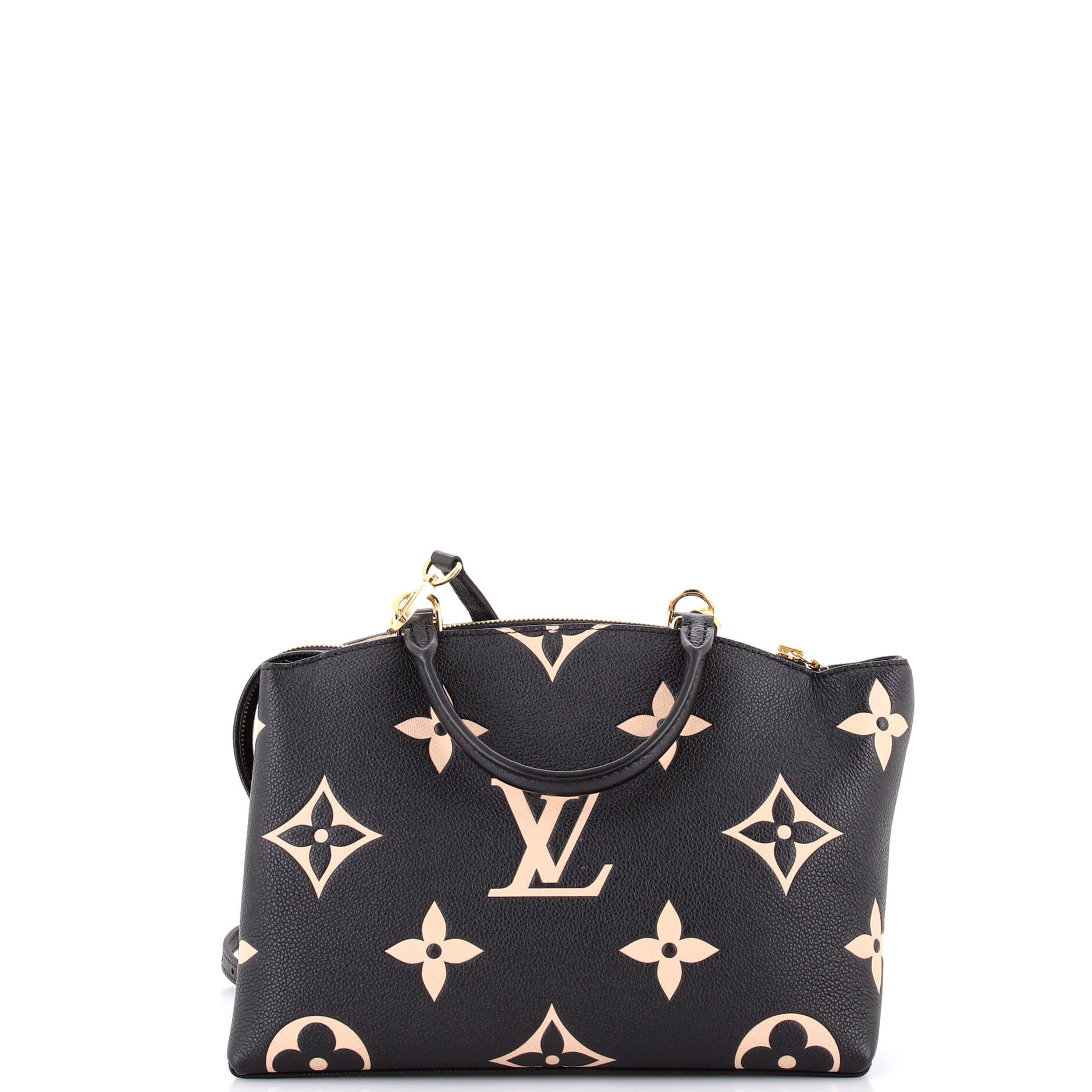 Petit Palais Handbag Bicolor Monogram Empreinte Giant - Image 3
