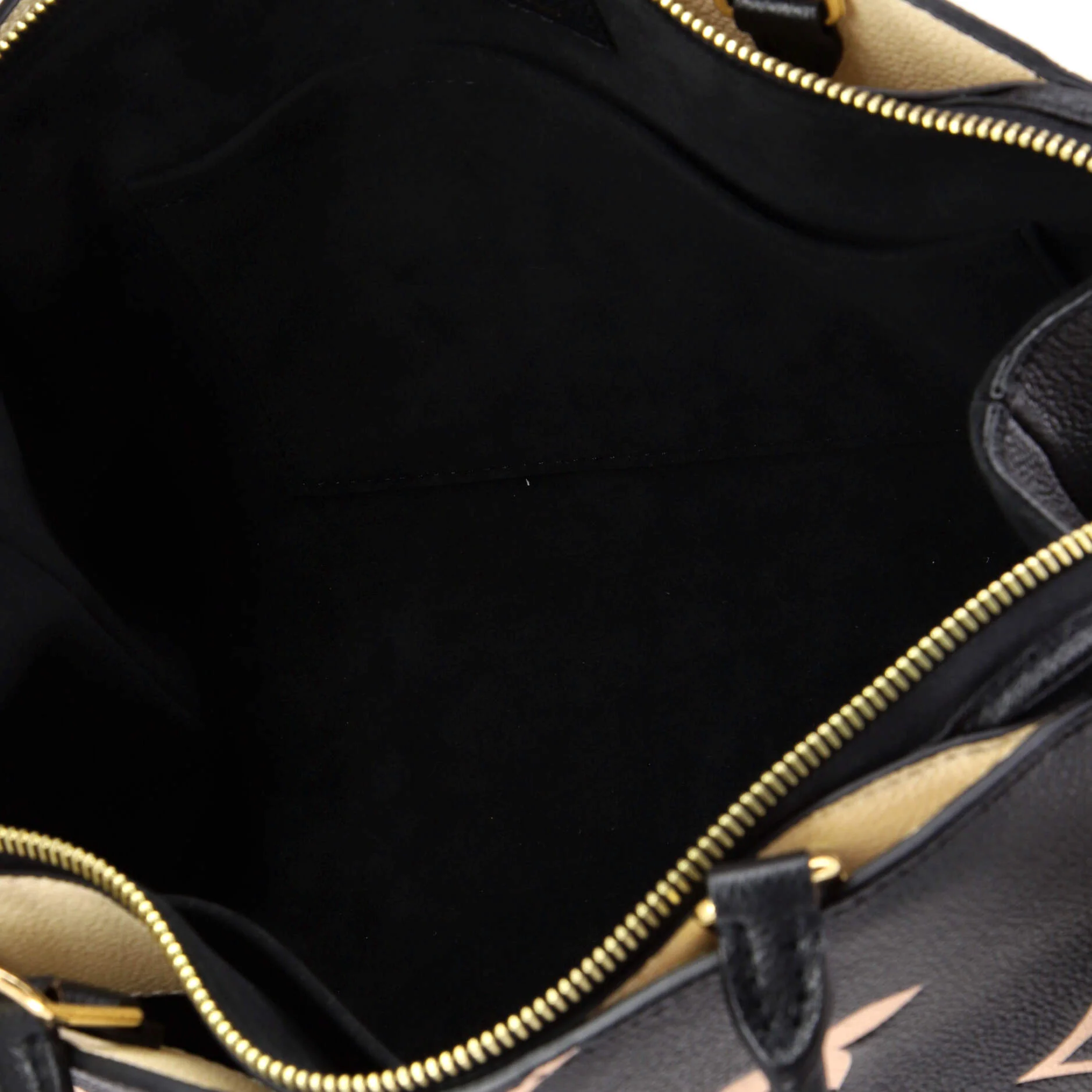 Petit Palais Handbag Bicolor Monogram Empreinte Giant - Image 5