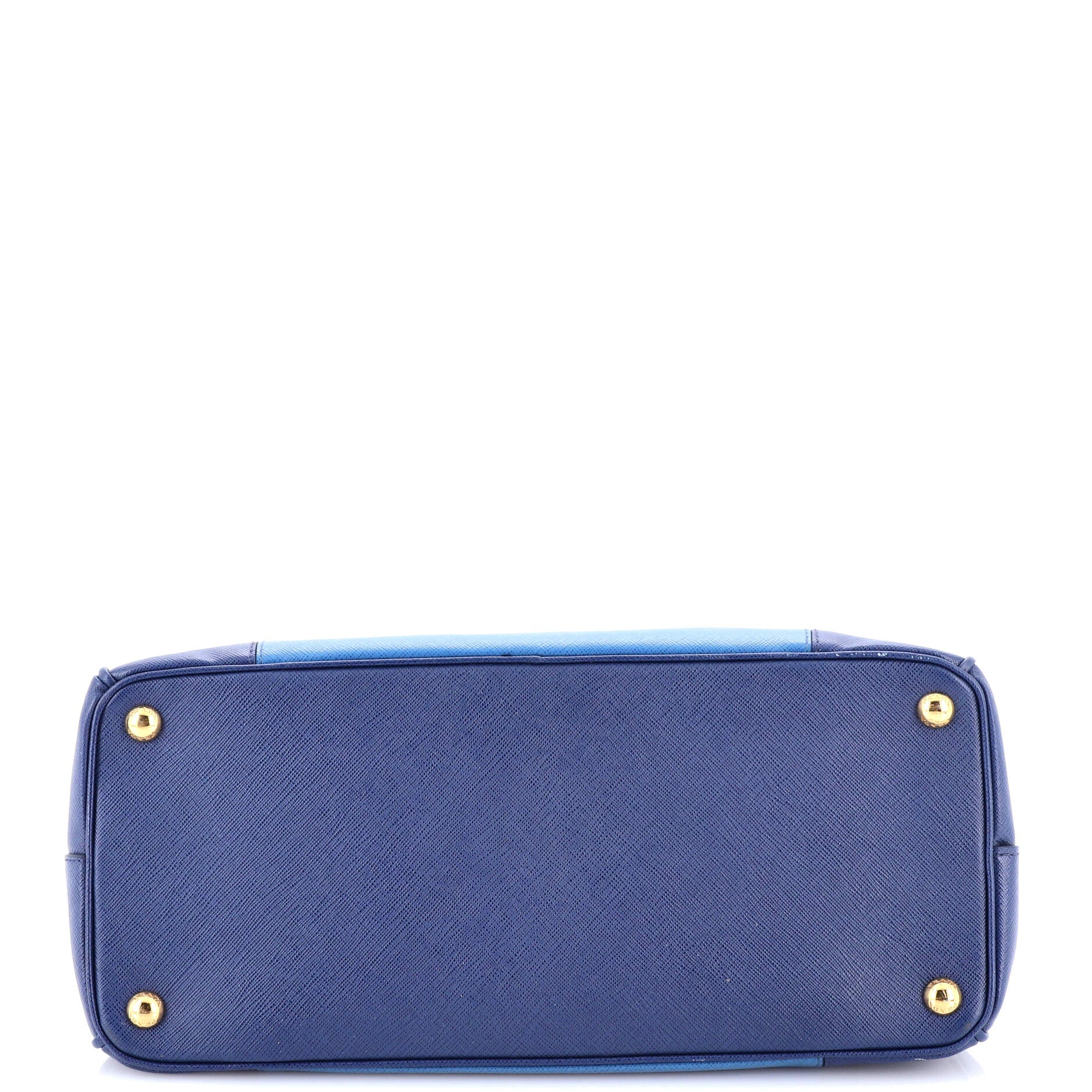 Bicolor Double Zip Lux Tote Saffiano Leather Medium - Image 4