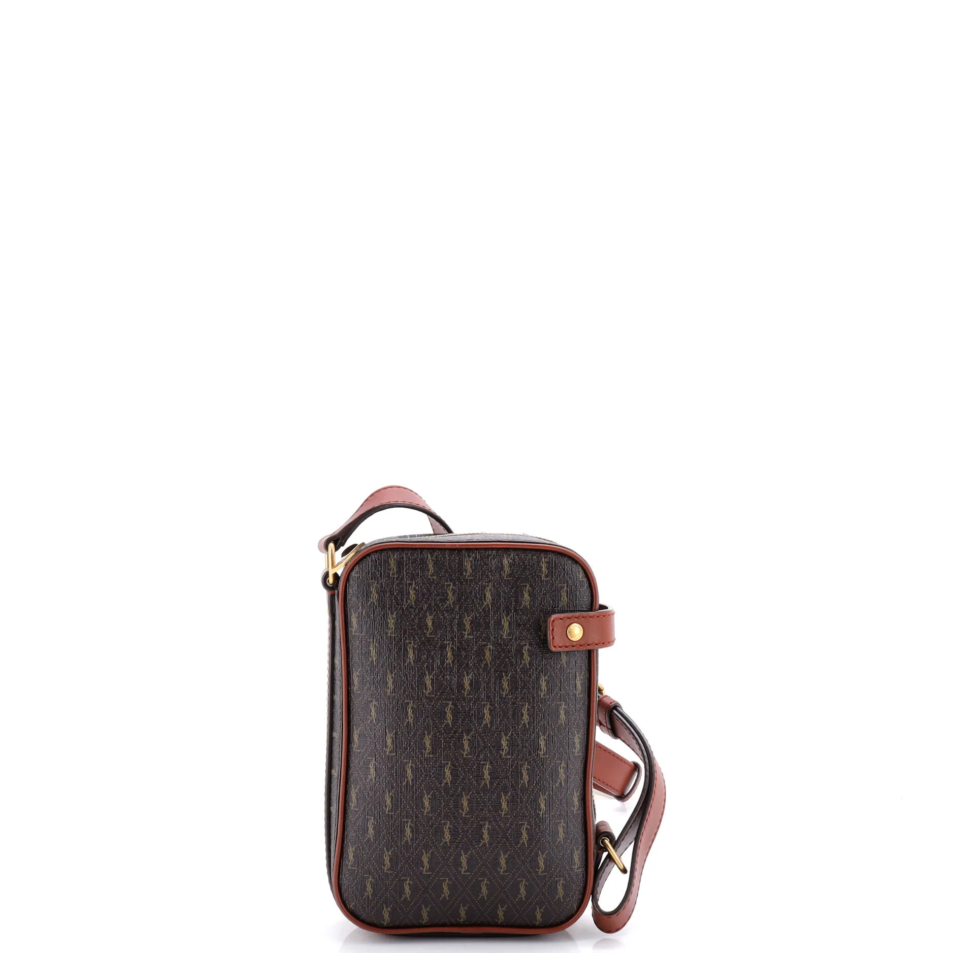 Le Monogramme Crossbody Pouch Monogram All Over Coated Canvas and Leather Small - Image 3