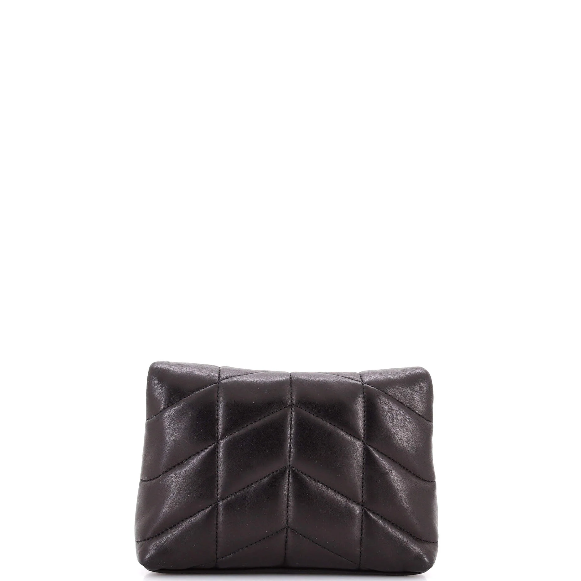 LouLou Puffer Clutch Leather Small - Image 3