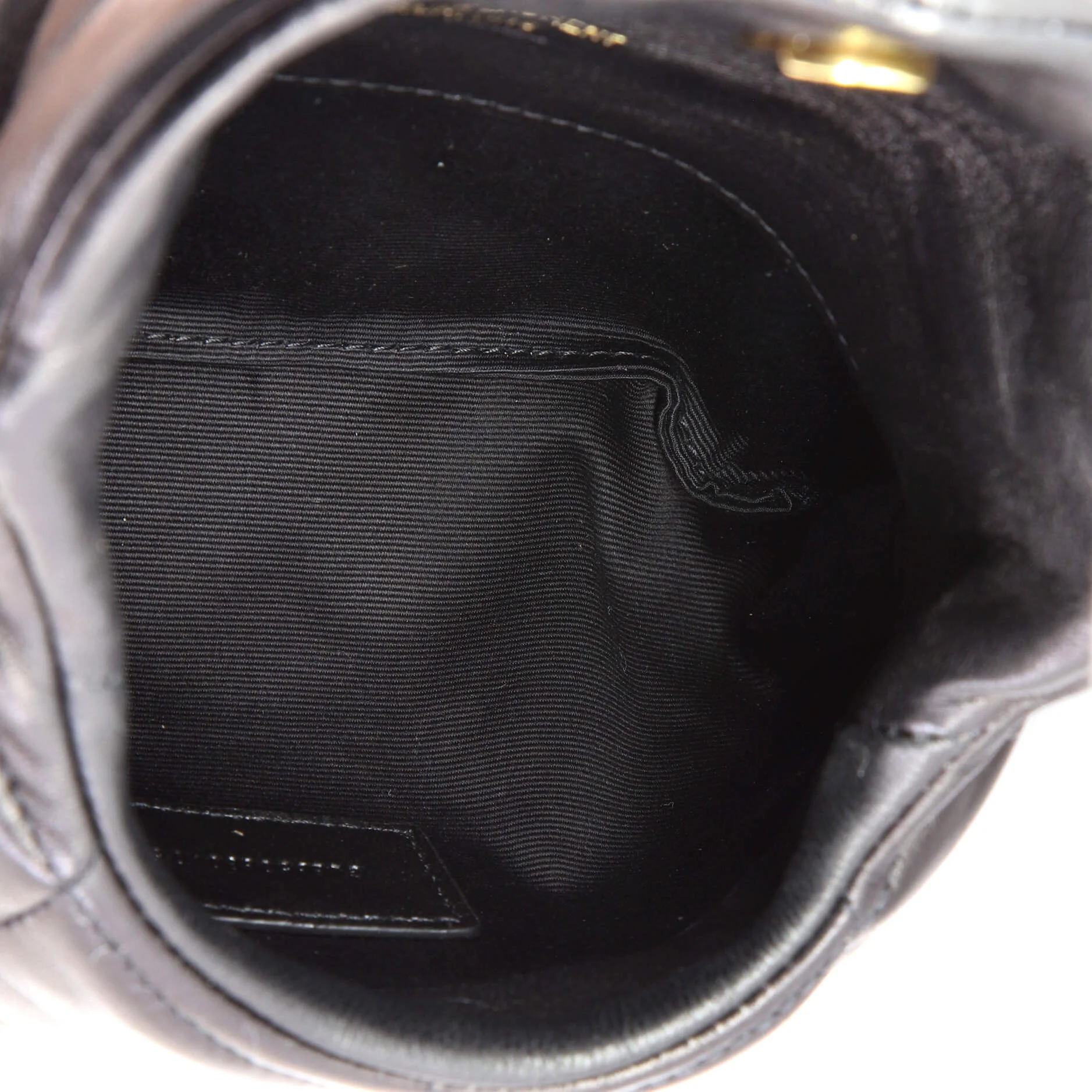LouLou Puffer Clutch Leather Small - Image 5