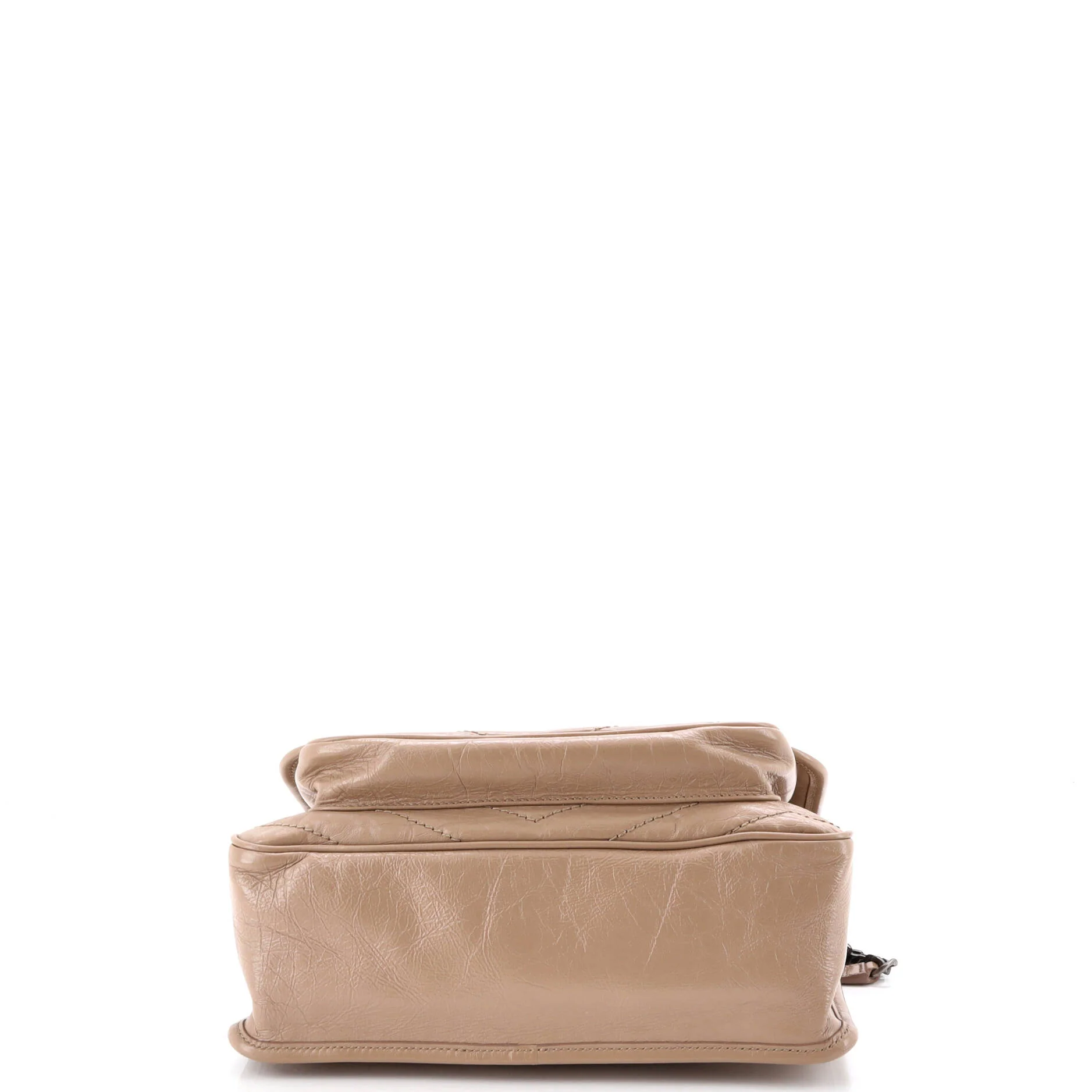 Niki Chain Flap Bag Matelasse Chevron Leather Medium - Image 4