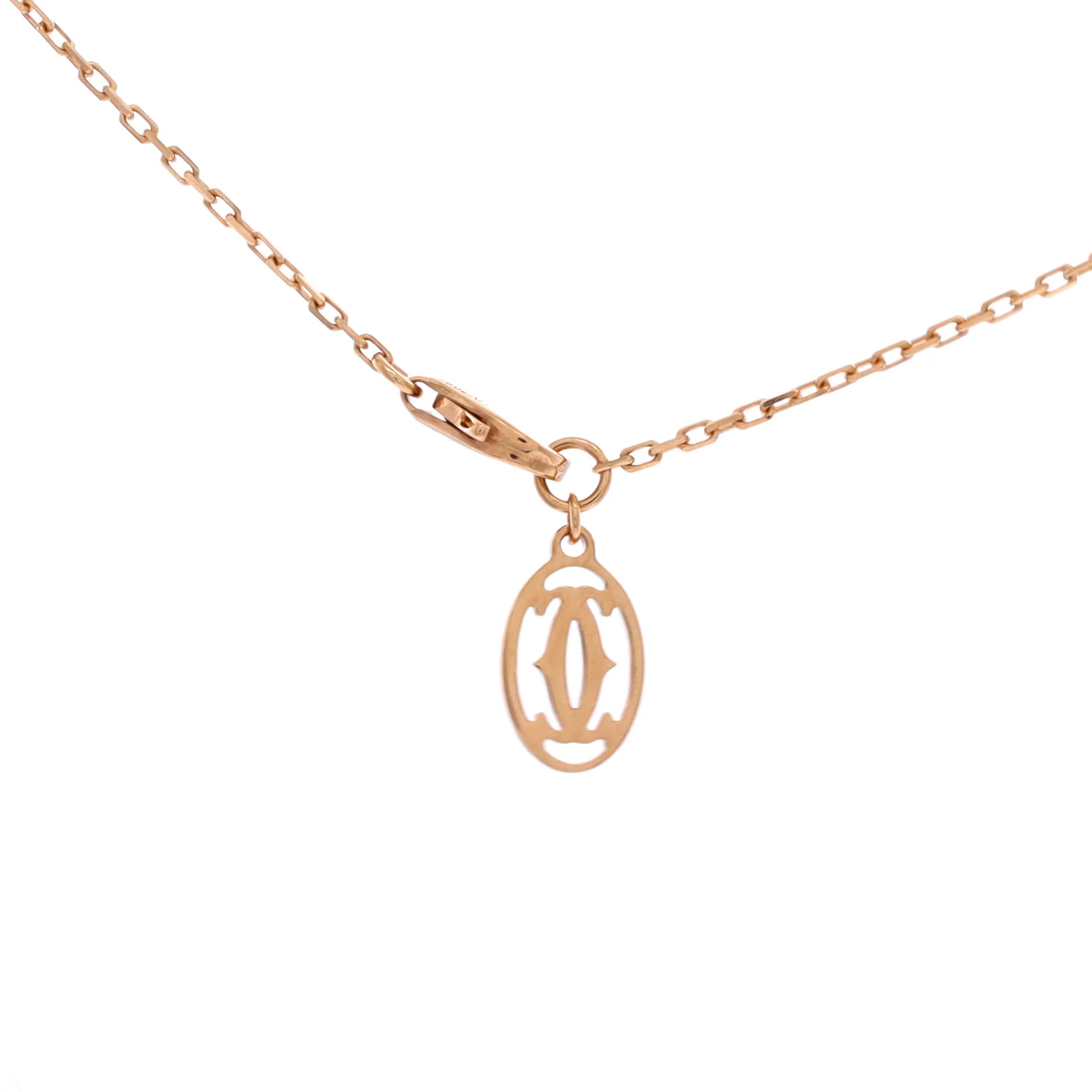 Cartier D'Amour Pendant Necklace 18K Rose Gold with Diamond Small - Image 3