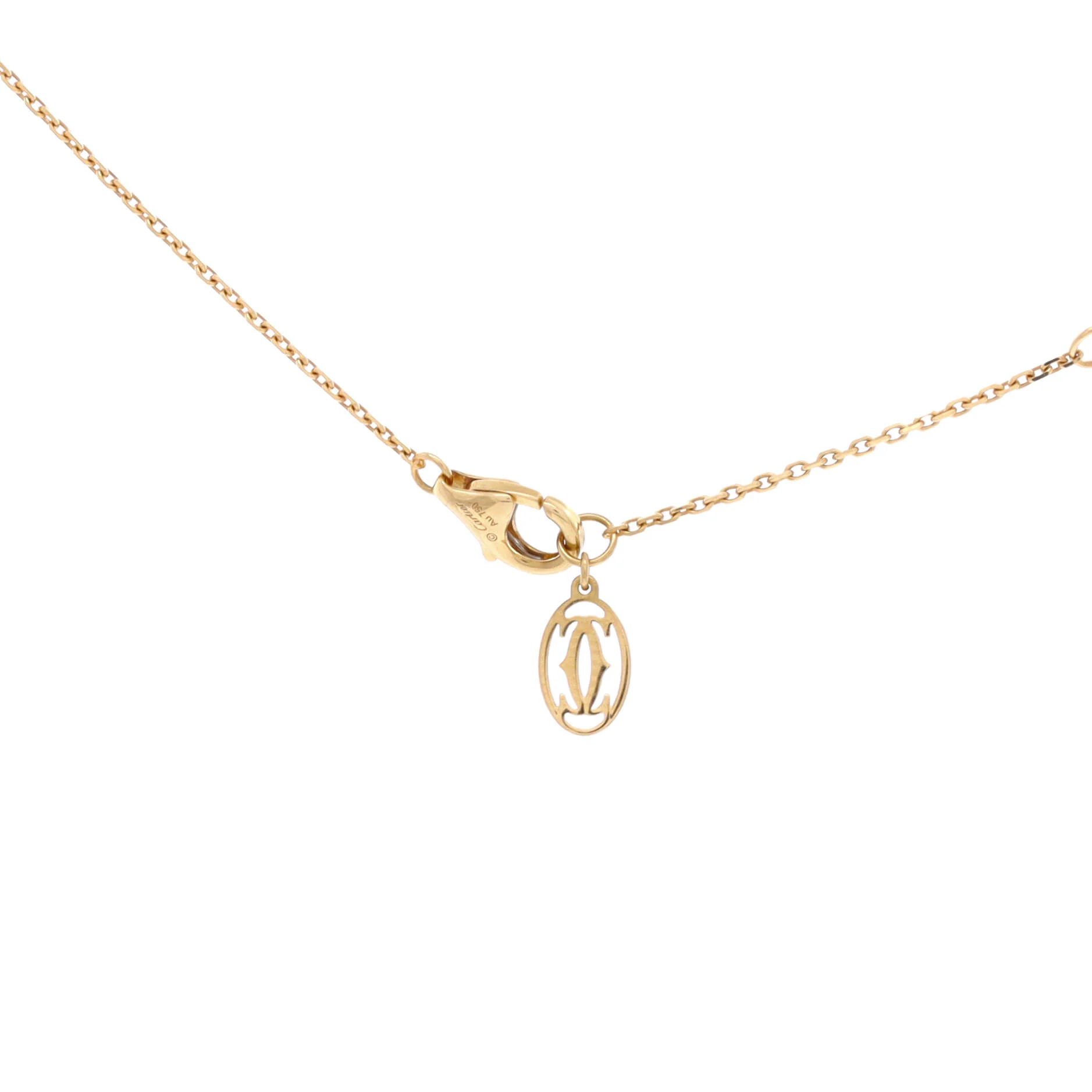 Cartier D'Amour Pendant Necklace 18K Yellow Gold and Diamond XS - Image 3
