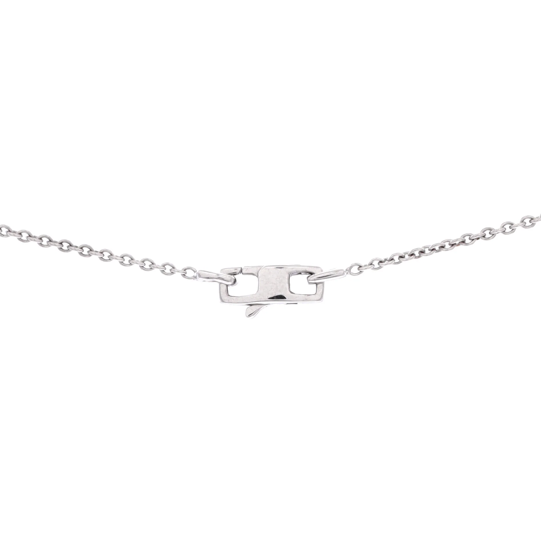 Empreinte Pendant Necklace 18K White Gold - Image 3