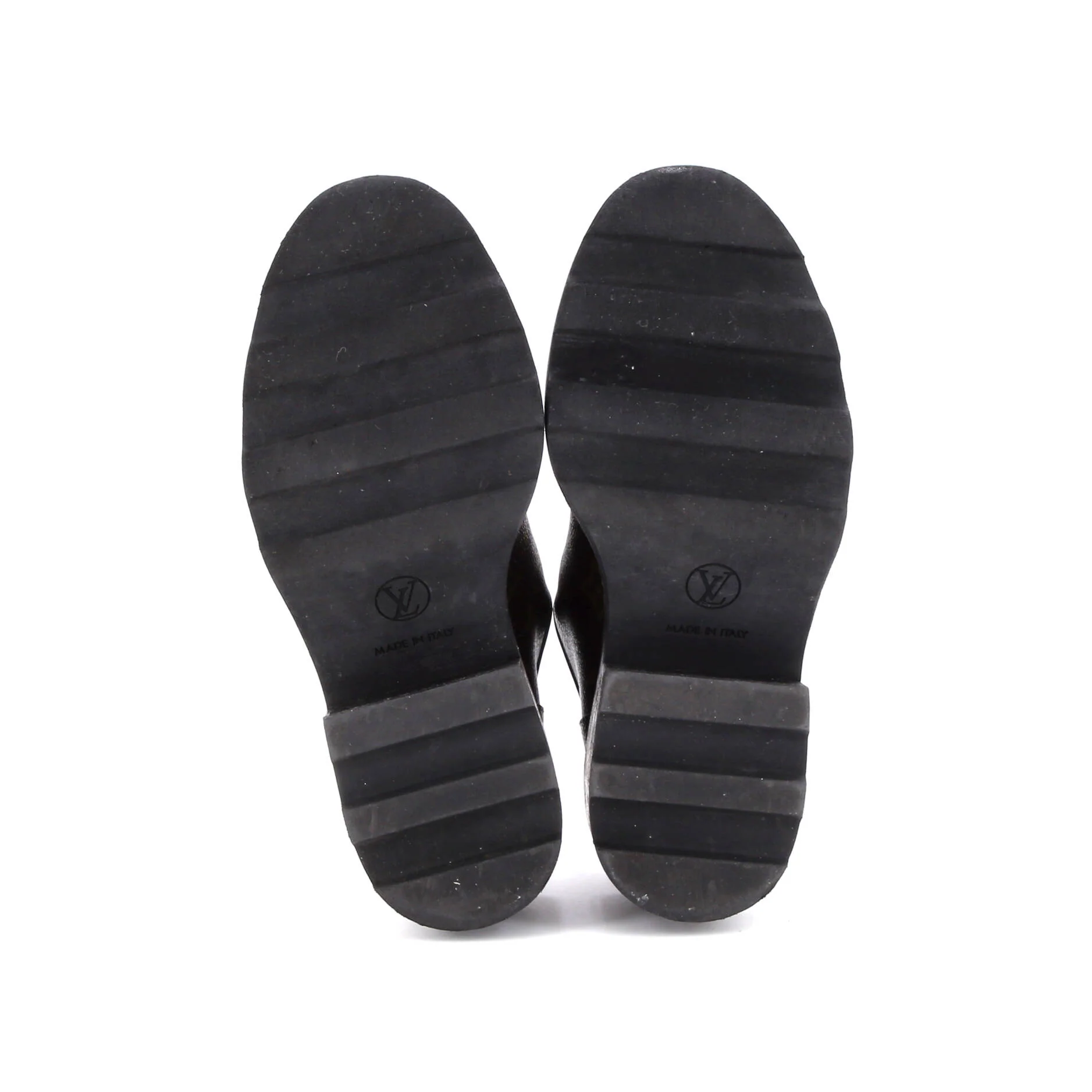 Women's LV Beaubourg Platform Derby Shoes Monogram Canvas - Image 4